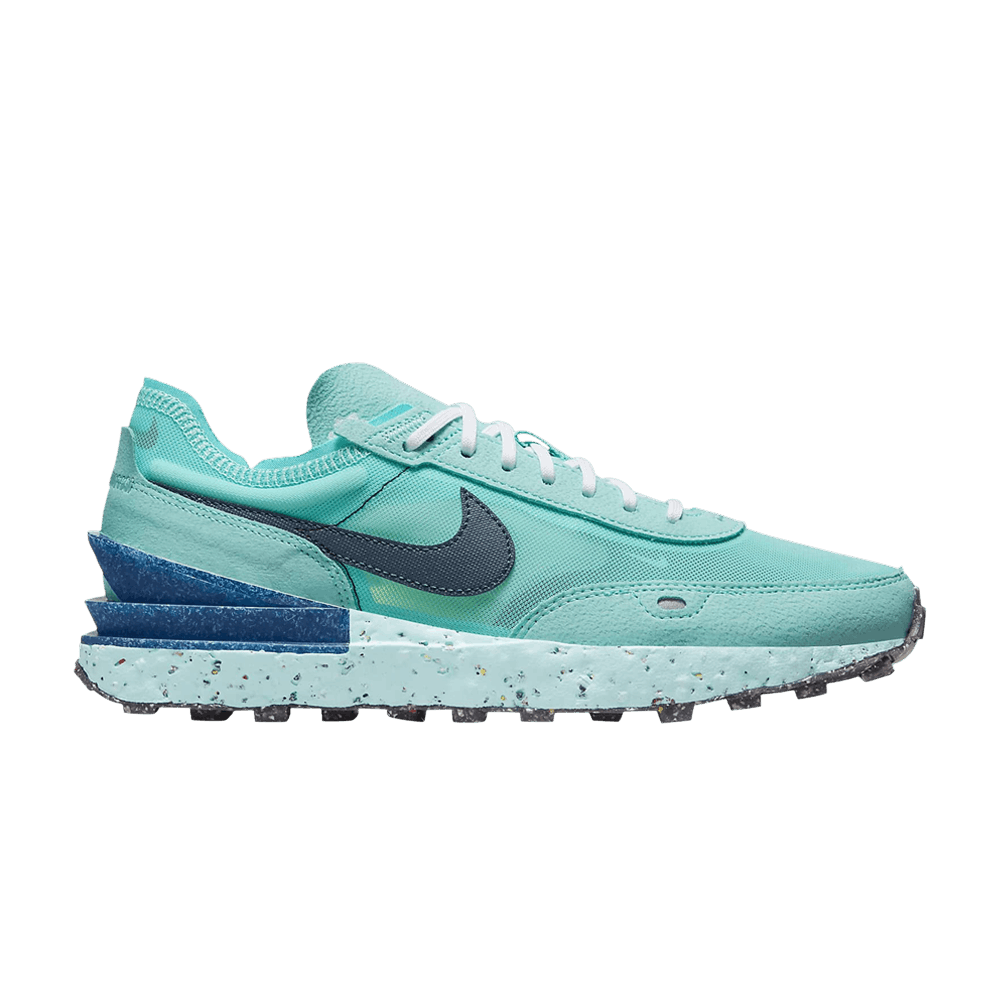image of Nike Wmns Waffle One Crater Se Dynamic Turquoise Shoes in Blue, Women's (Size 7)