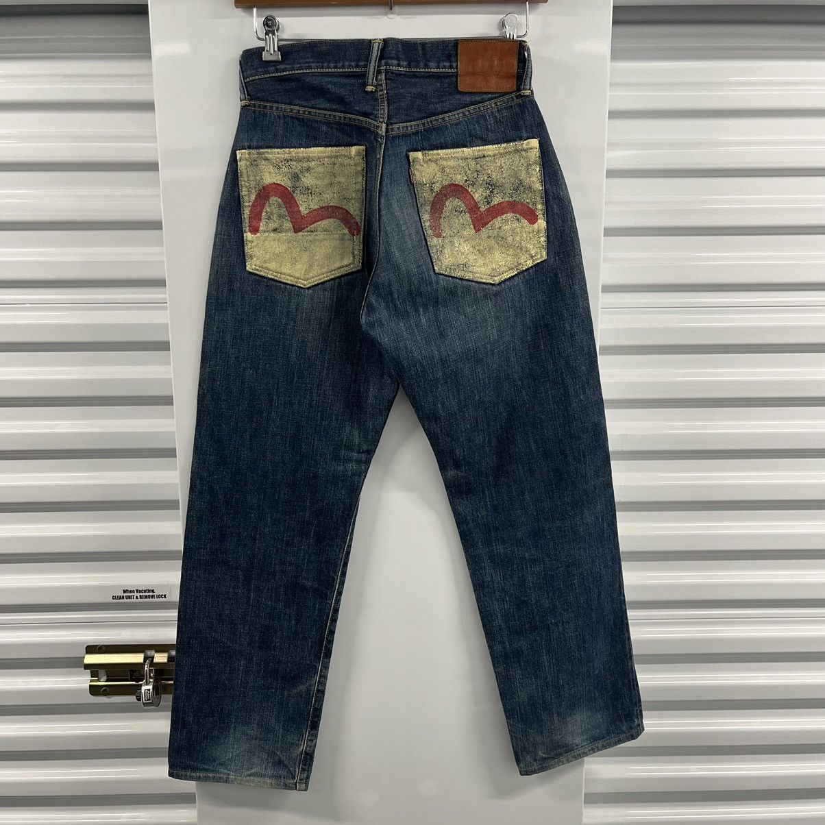 Evisu Crazy Rare Evisu Double Painted Pocket Selvedge Jeans | Grailed