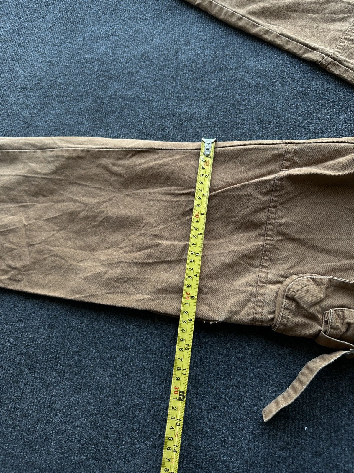 Other 🚨RARE 90s MULTIPOCKET Stone Wash BROWN Jeans Mens 30 Size US 30 / EU 46 - 18 Thumbnail