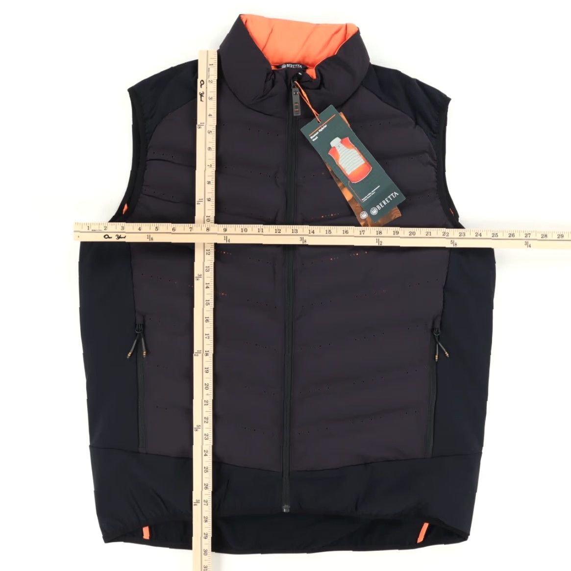 Vintage VINTAGE Beretta Bezoar Hybrid Vest Solid Jacket Black Men's XL Size US XL / EU 56 / 4 - 3 Thumbnail