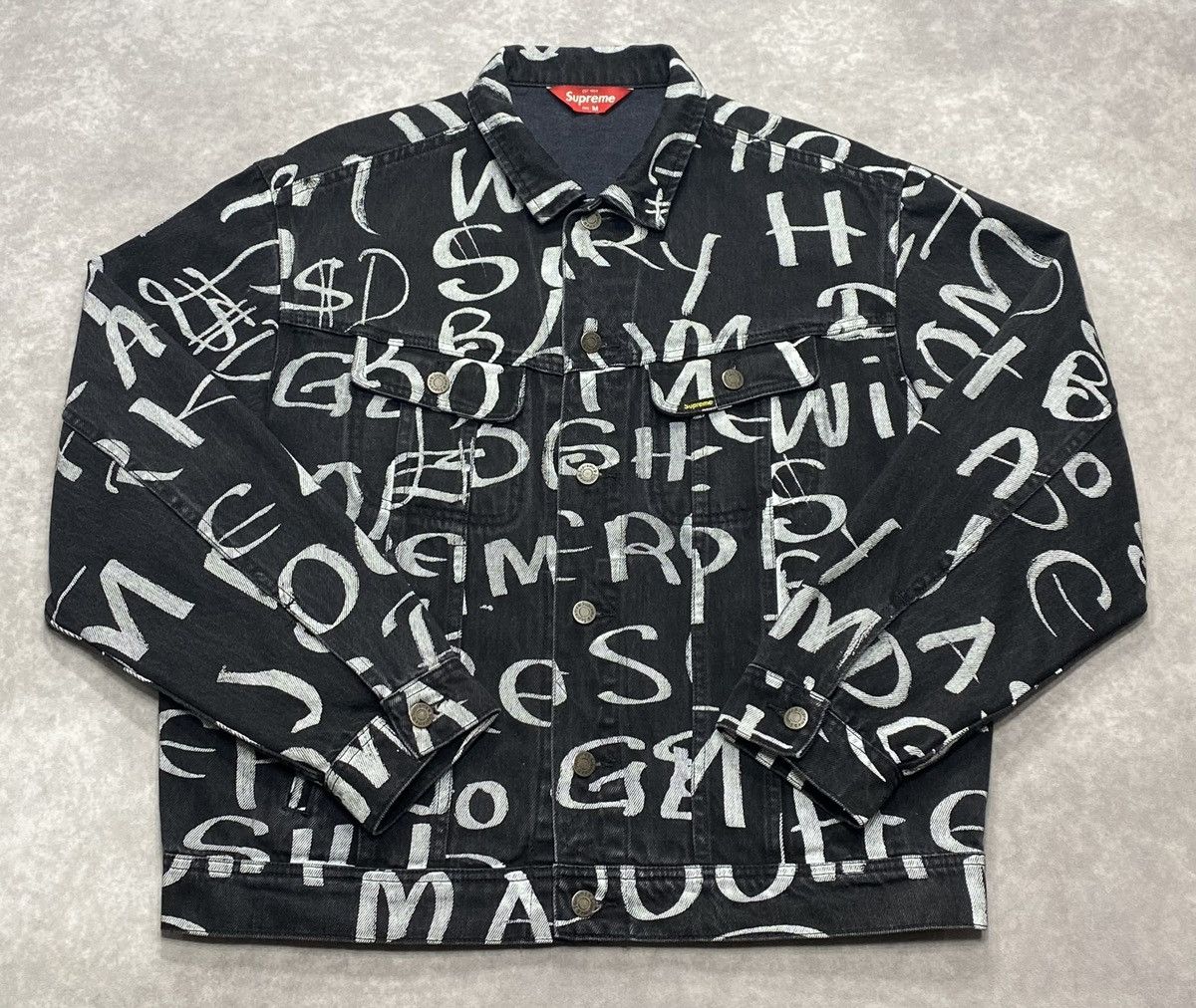 Supreme Supreme Dark Ark Denim Trucker Jacket (FW20) Size US M / EU 48-50 / 2 - 1 Thumbnail