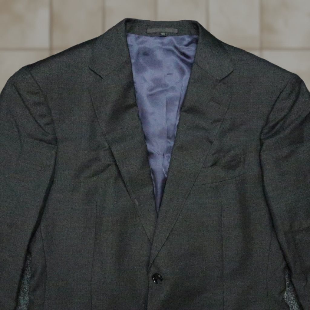 Suitsupply Suitsupply Blazer Men 40L Gray Napoli Vitale Barberis Super 110s Wool Sport Coat Blazer Size 40R - 1 Thumbnail