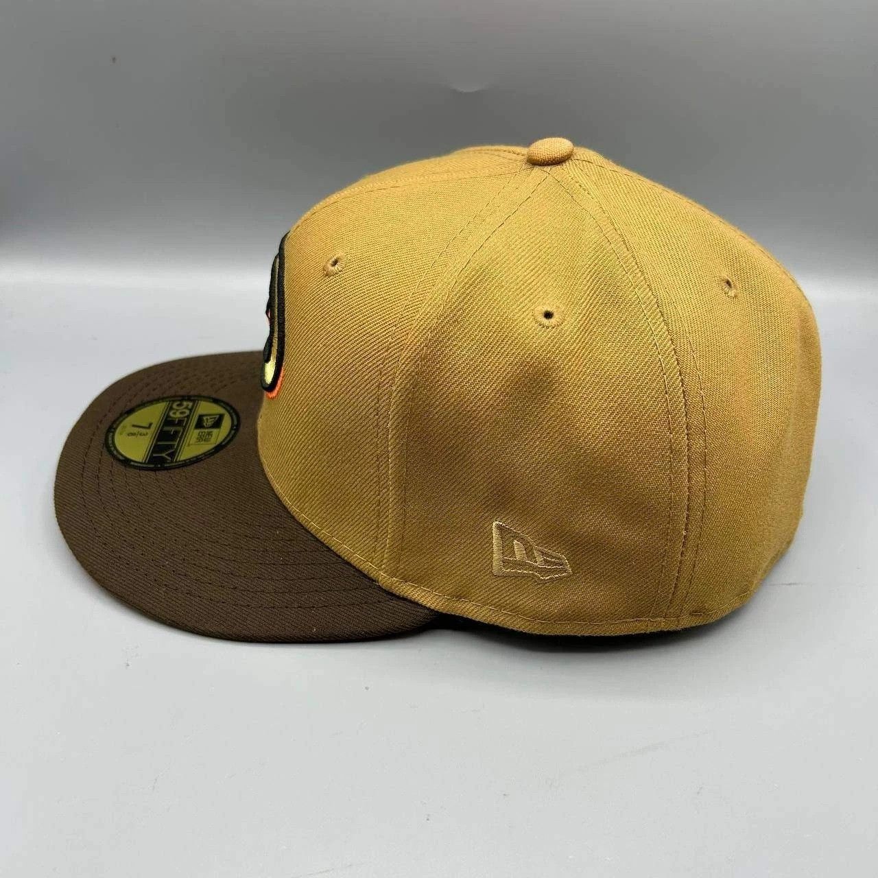 New Era Arizona Diamondbacks Hat Men 7 3/8 Brown Red MLB Fitted Cap Size ONE SIZE - 6 Thumbnail