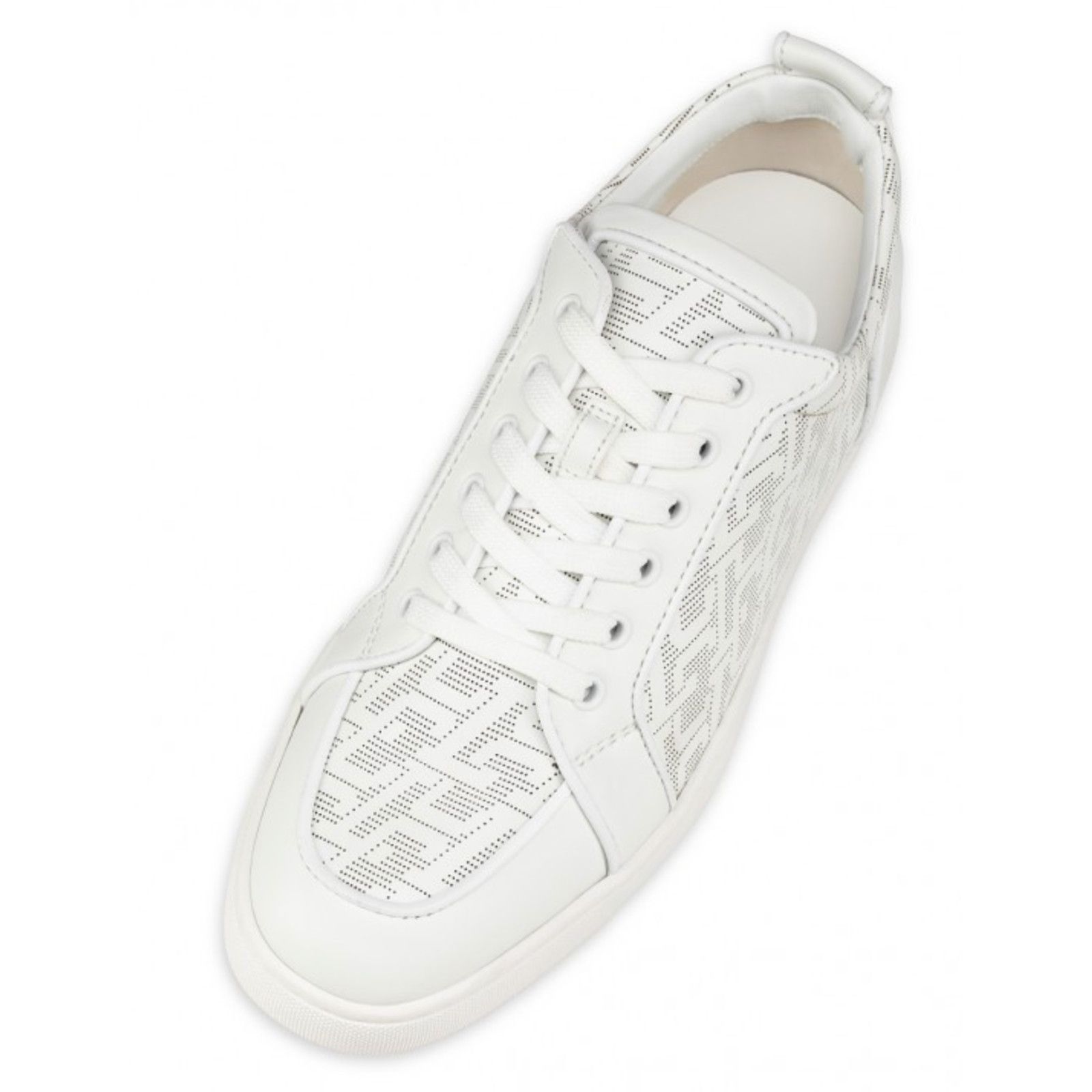 Christian Louboutin Christian Louboutin Mens Rantulow Orlato Flat White Techno Size US 13 / EU 46 - 6 Thumbnail