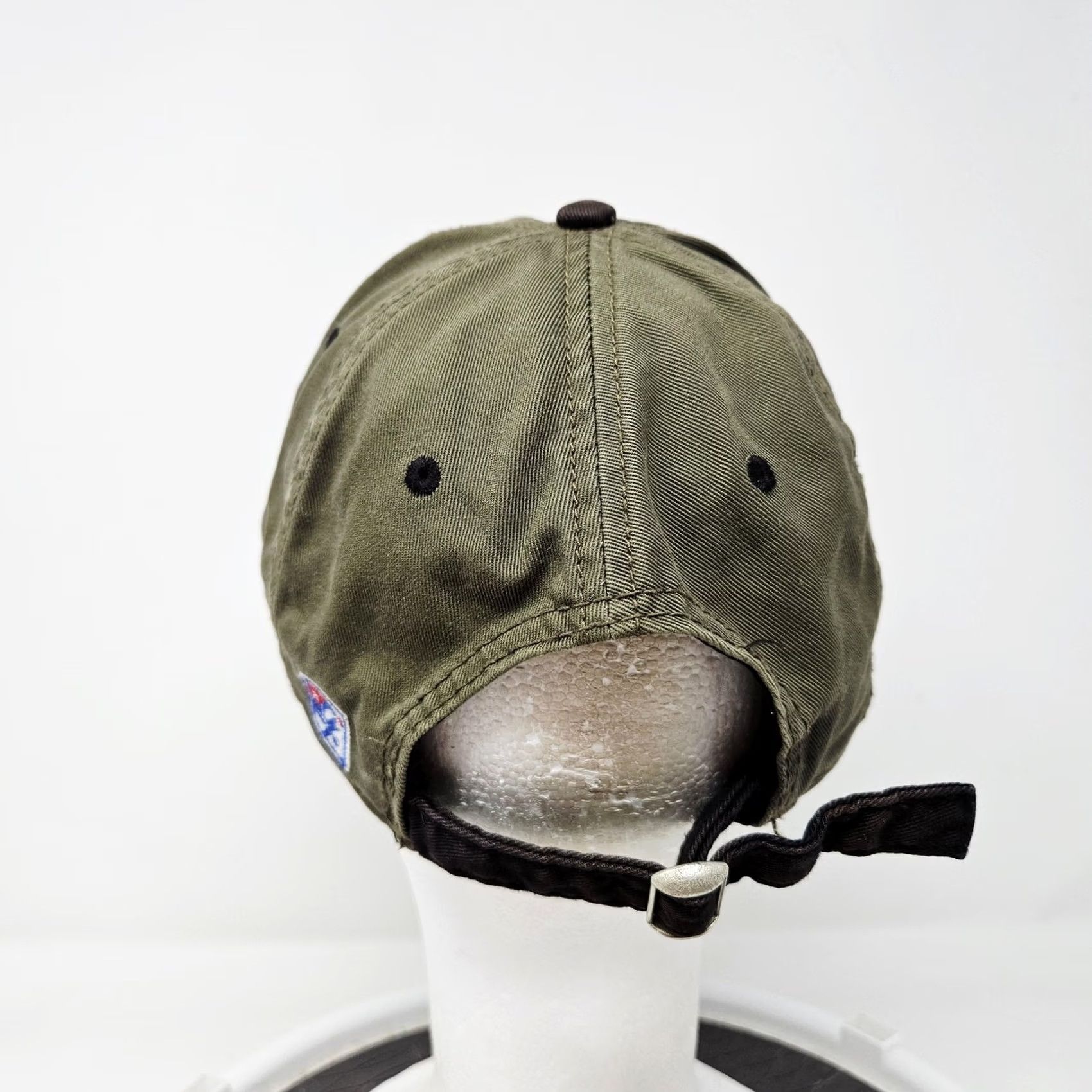 Budweiser The Game Hat Cap Baseball One Size Green Mens Camouflage Beer Adjustable Cap Size ONE SIZE - 4 Thumbnail