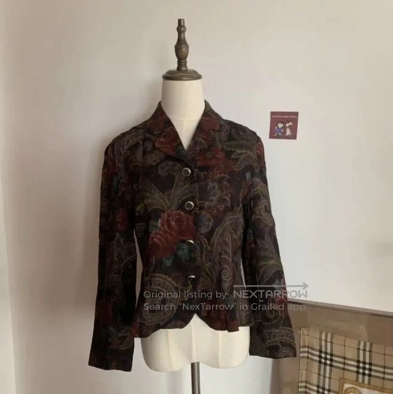 Burberry Burberry Multicolor Wool Women's Top. Size M / US 6-8 / IT 42-44 - 2 Thumbnail