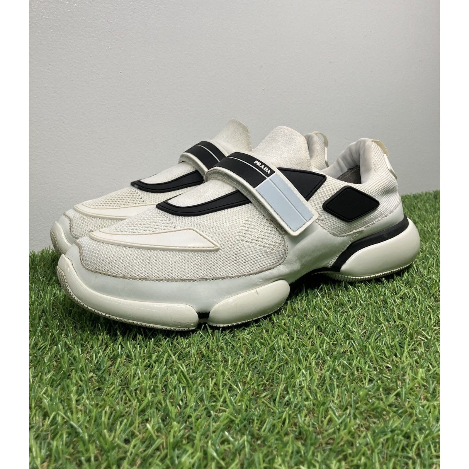 Prada Cloudbust Sneaker White Black GOOD CONDITION!