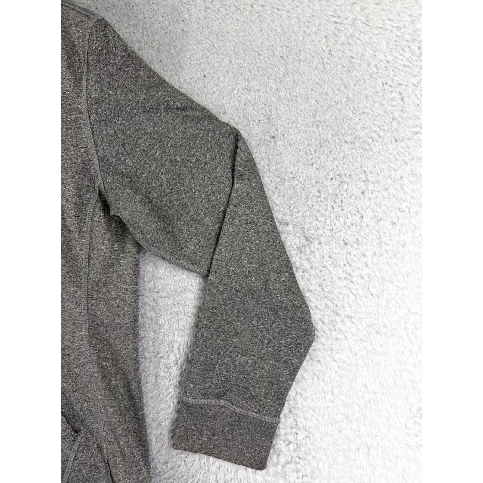 The North Face The North Face Hoodie Womens Medium Gray Logo 100% Polyester Pocket Sweatshirt Size M / US 6-8 / IT 42-44 - 2 Thumbnail