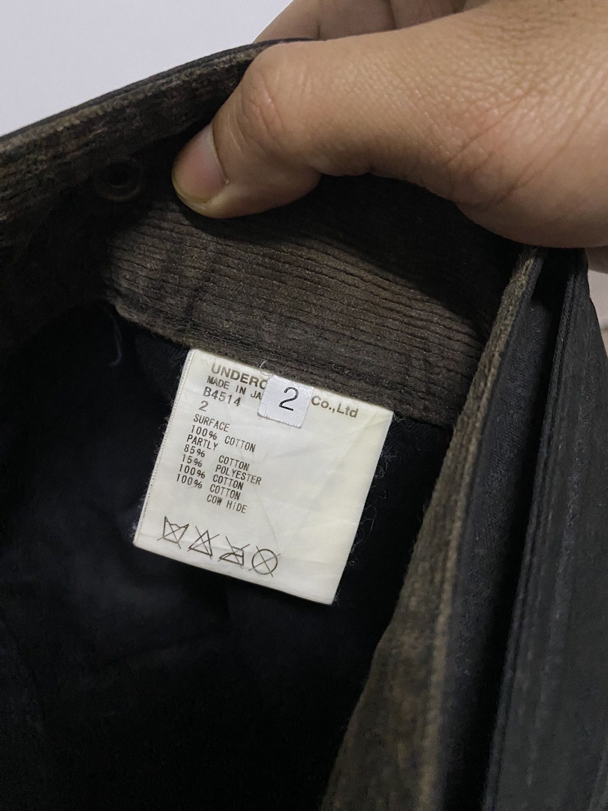 Undercover Vintage Undercover AW08 oiled waxed Cargo Bondage Pants Size US 30 / EU 46 - 11 Thumbnail