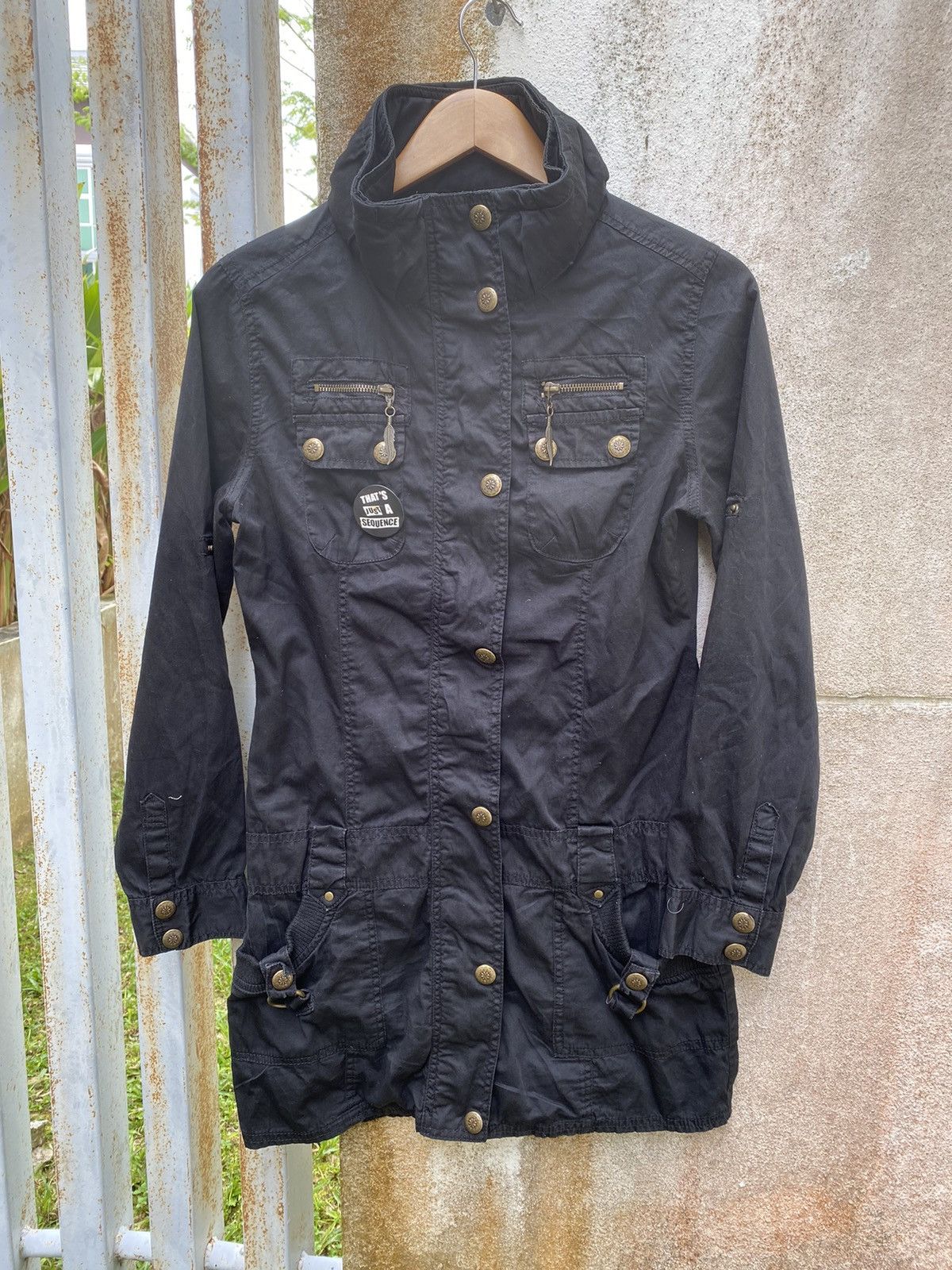 Hysteric Glamour × Japanese Brand × Seditionaries Vintage ☠️ Dosh Punk Jacket LGB tactical design Size US M / EU 48-50 / 2 - 11 Thumbnail