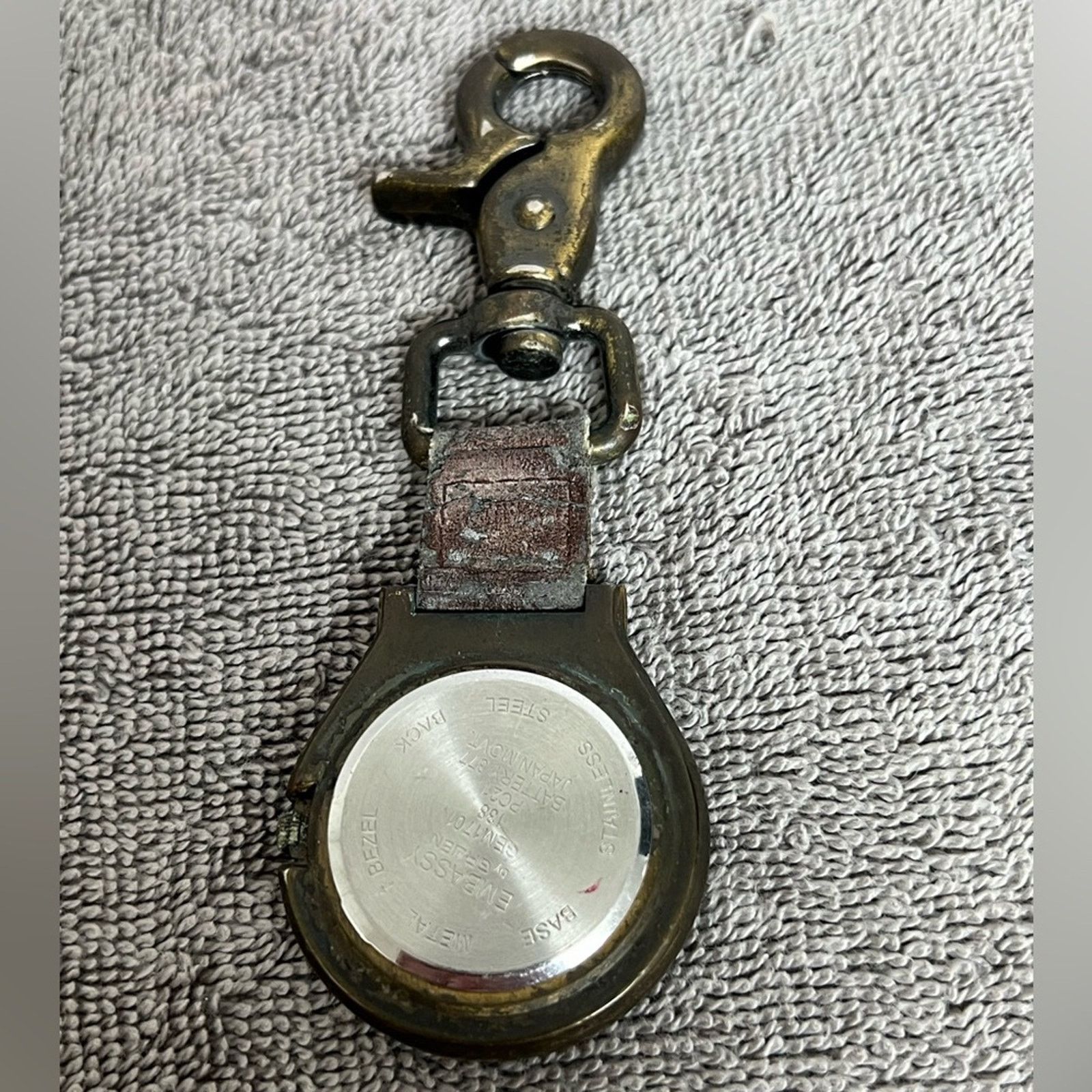 Other Embassy by Gruen Watch Sports Clip On Pocket Watch Untested Size ONE SIZE - 2 Thumbnail