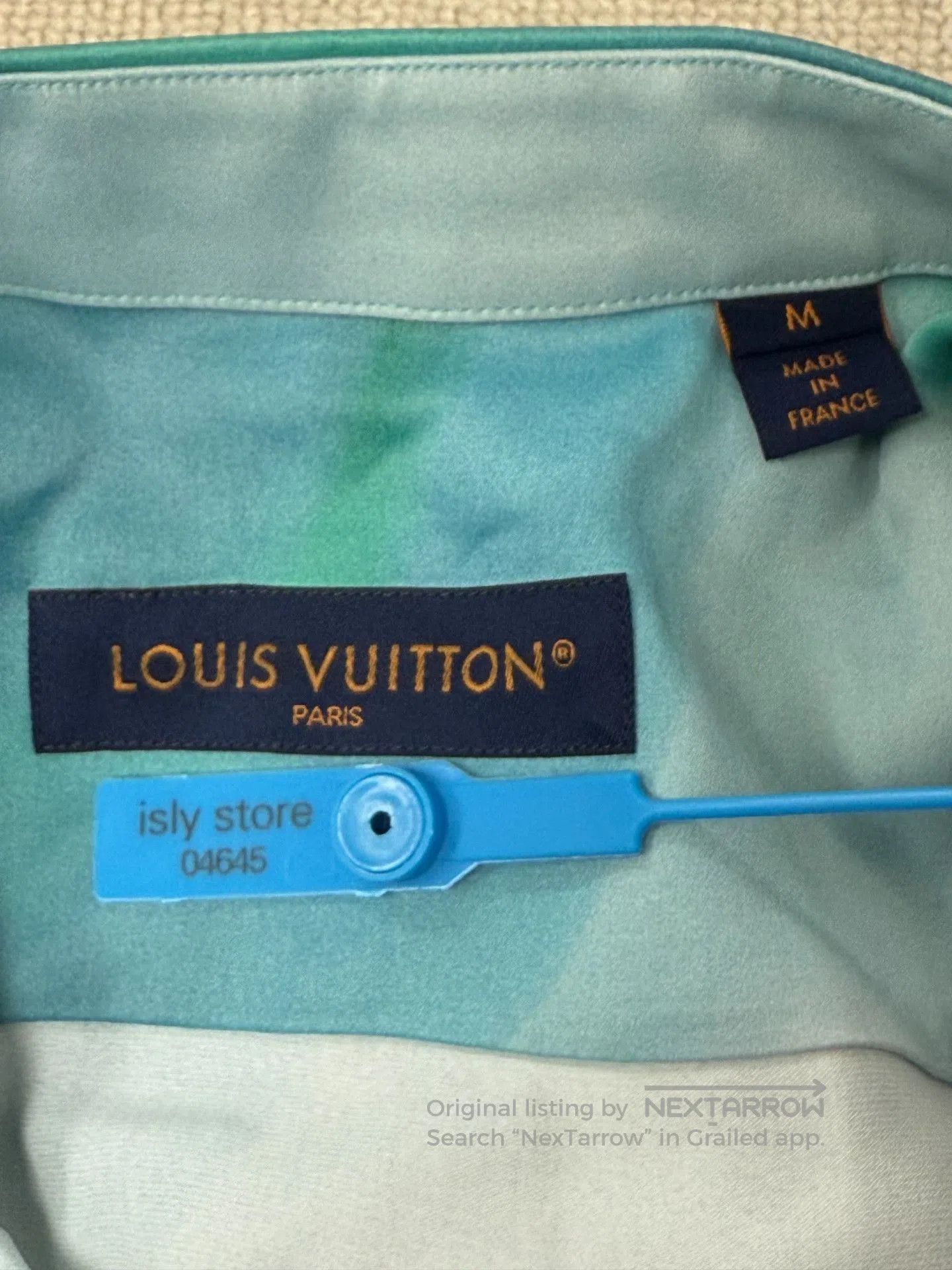 Louis Vuitton Louis Vuitton Colorblock Pointed Collar Shirt. Size US M / EU 48-50 / 2 - 4 Thumbnail
