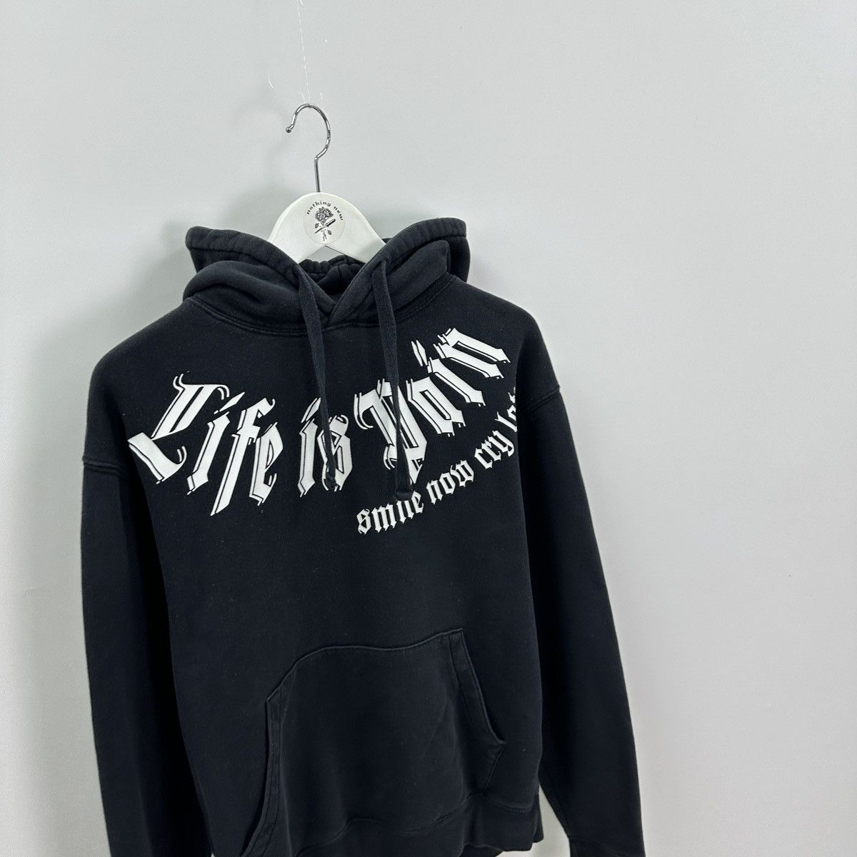 DC Comics Vintage 00s Joker Good Evening Bitches Pain hoodie y2k life Size US M / EU 48-50 / 2 - 7 Thumbnail