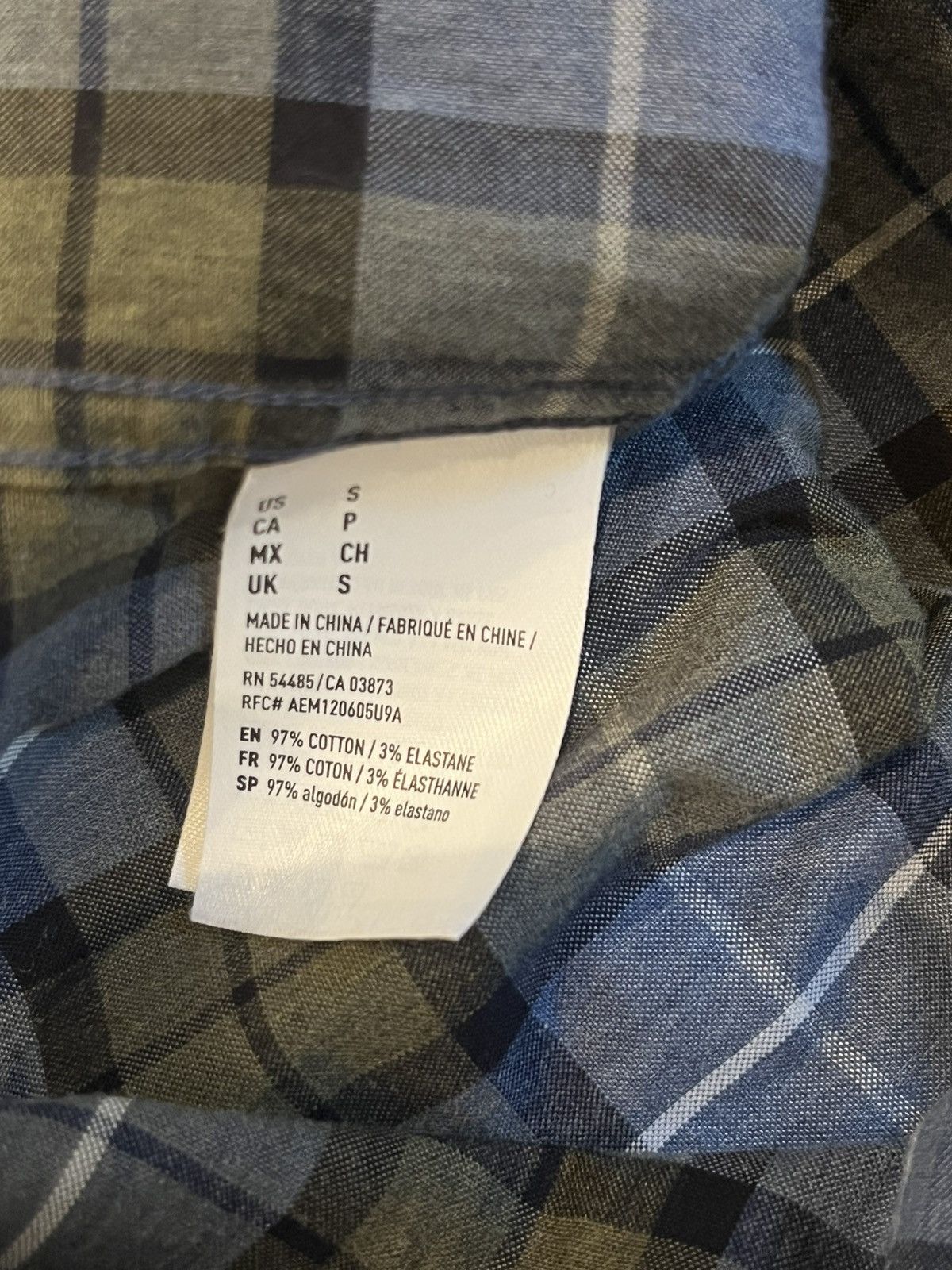 American Eagle Outfitters Plaid Y2K American Eagle Outfitters Classic Fit Button Up Size US S / EU 44-46 / 1 - 4 Thumbnail