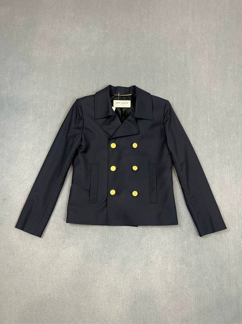 Saint Laurent Paris Saint Laurent Paris Golden buckle suit jacket-2506 Size US XS / EU 42 / 0 - 2 Thumbnail
