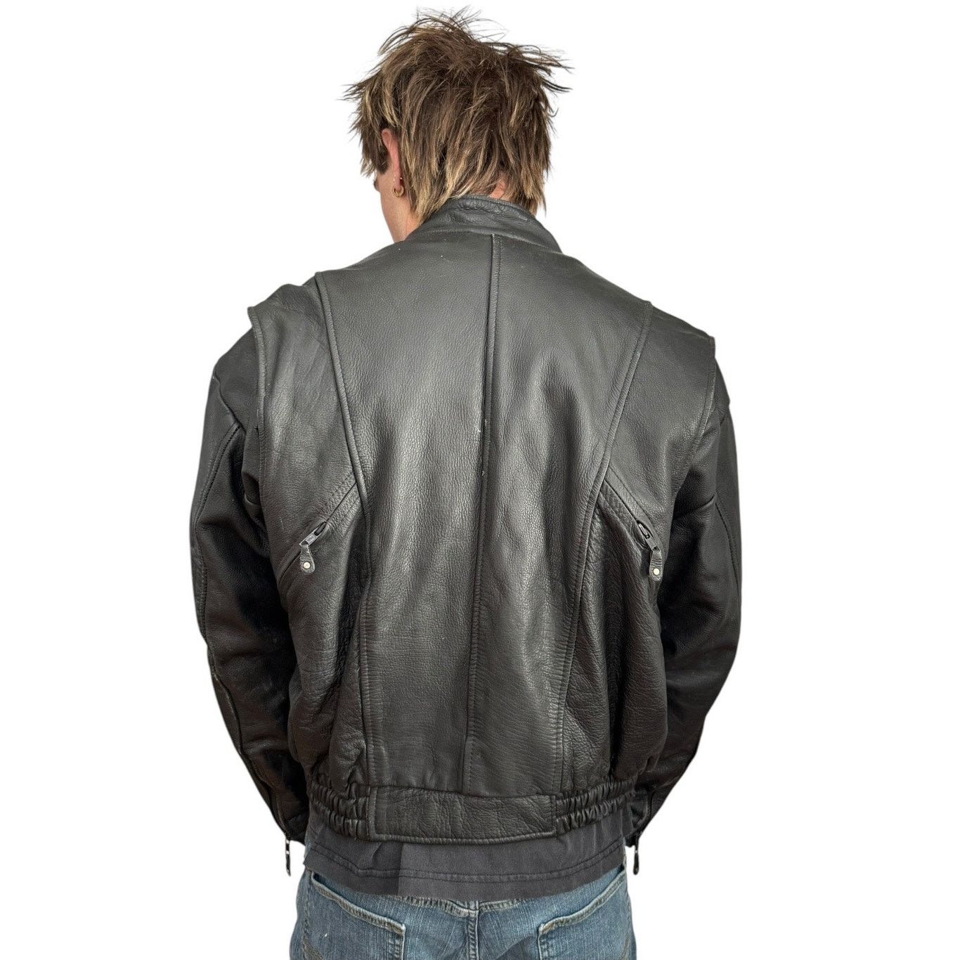 Other Hot Leathers thinsulate lined black motorcycle jacket XL Size US XL / EU 56 / 4 - 2 Thumbnail