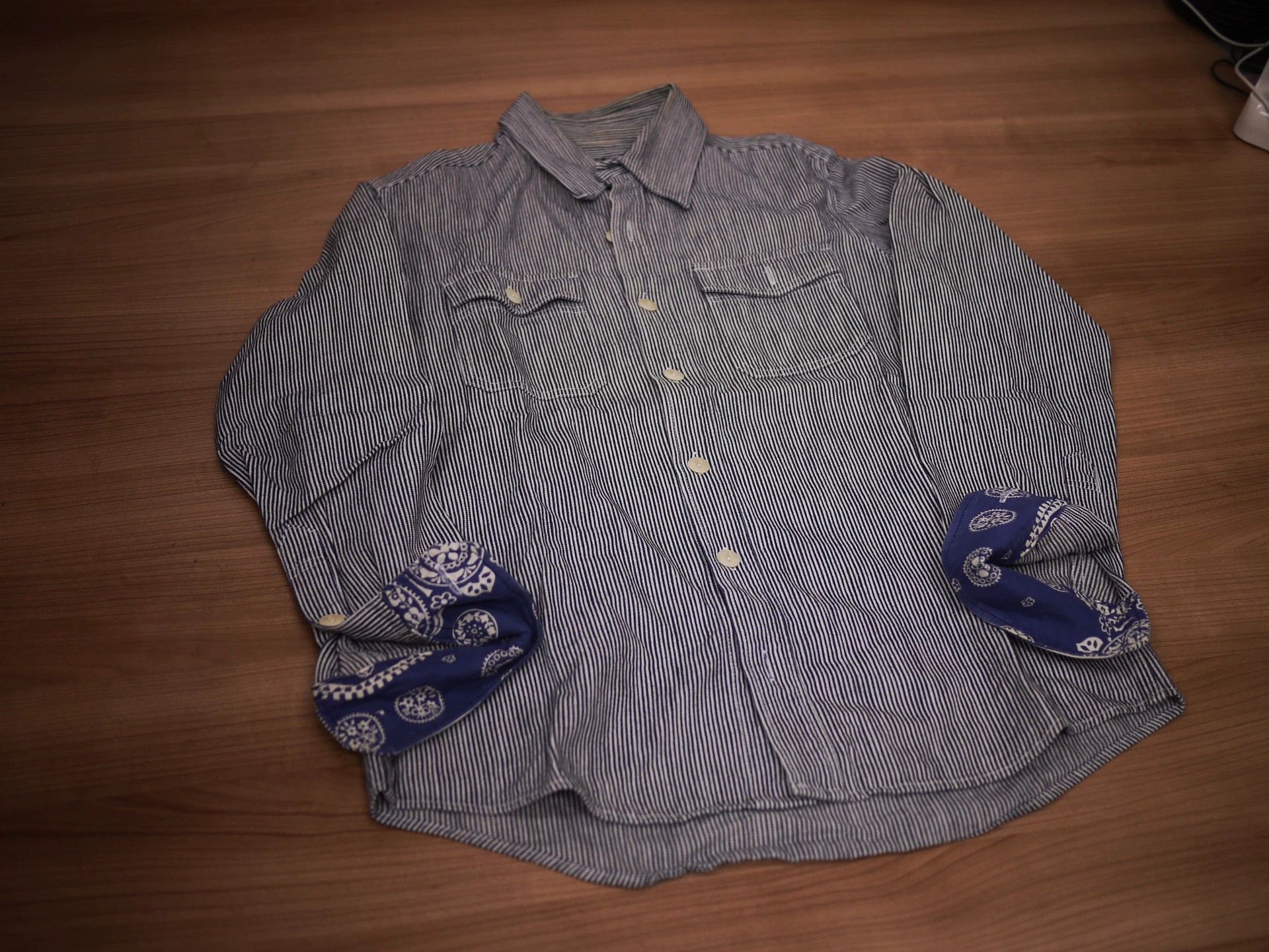 Visvim VISVIM ICT White 1 Black Elk Flannel (No Tags/Pockets) Size US S / EU 44-46 / 1 - 2 Thumbnail