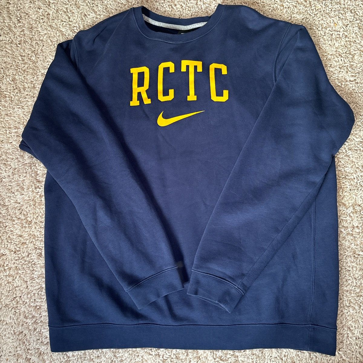 Nike Navy blue Nike Crewneck Size US L / EU 52-54 / 3 - 1 Thumbnail