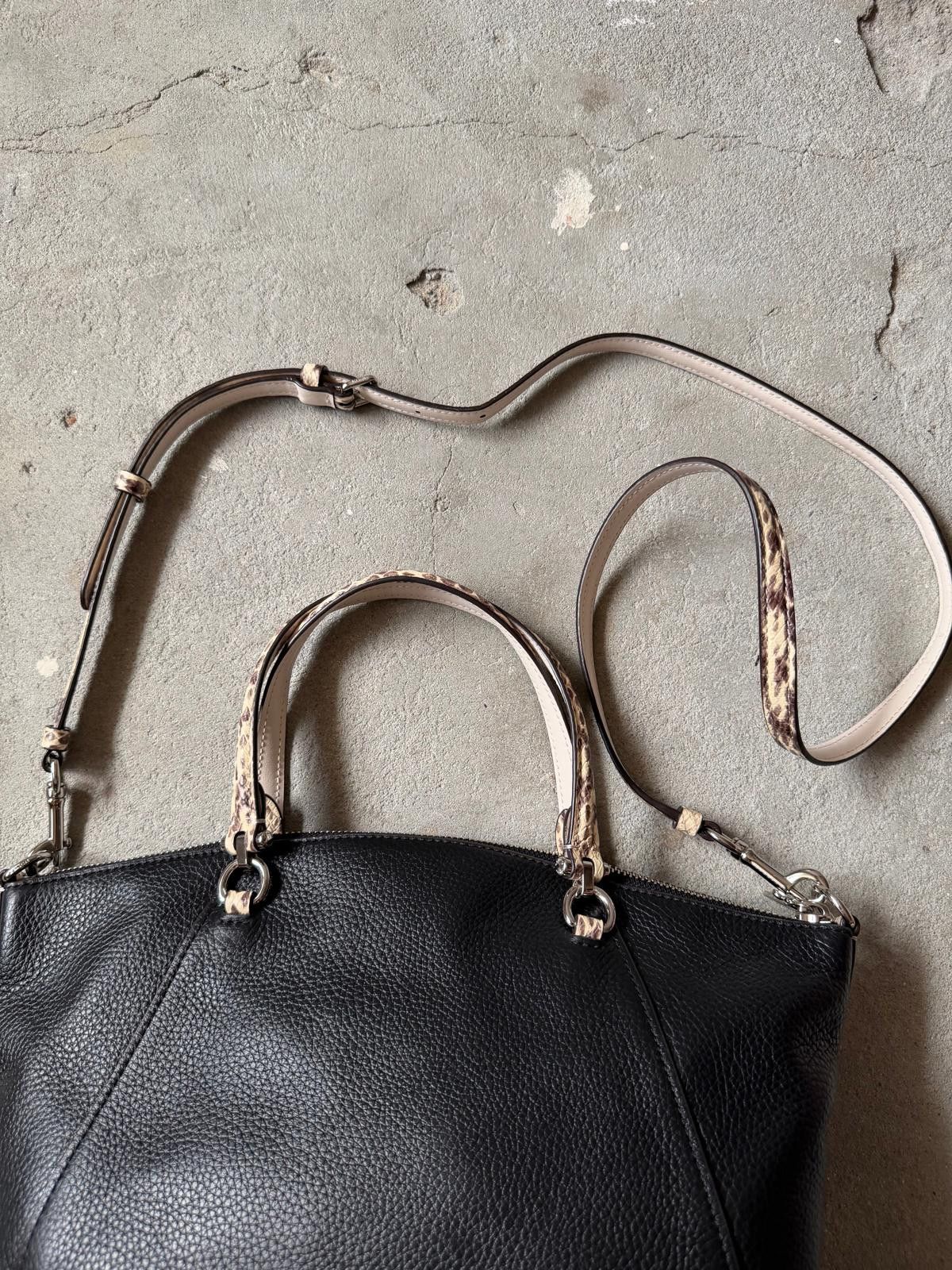 Coach Coach 2Way Leather Praire Shoulder Bag Black Size ONE SIZE - 7 Thumbnail