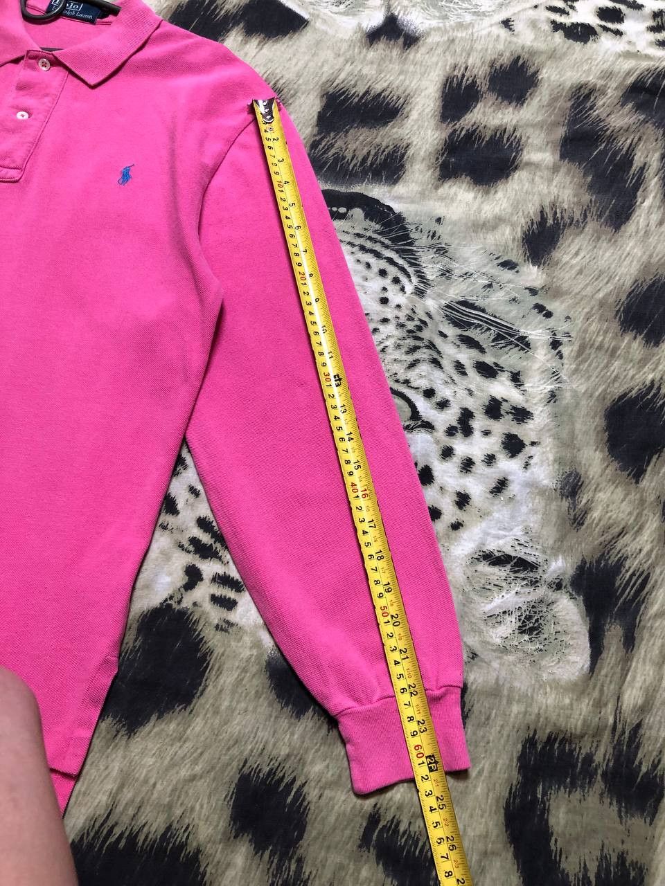 Polo Ralph Lauren Polo Ralph Lauren Men's Long Sleeved Polo Shirt Custom Fit Size US S / EU 44-46 / 1 - 8 Thumbnail