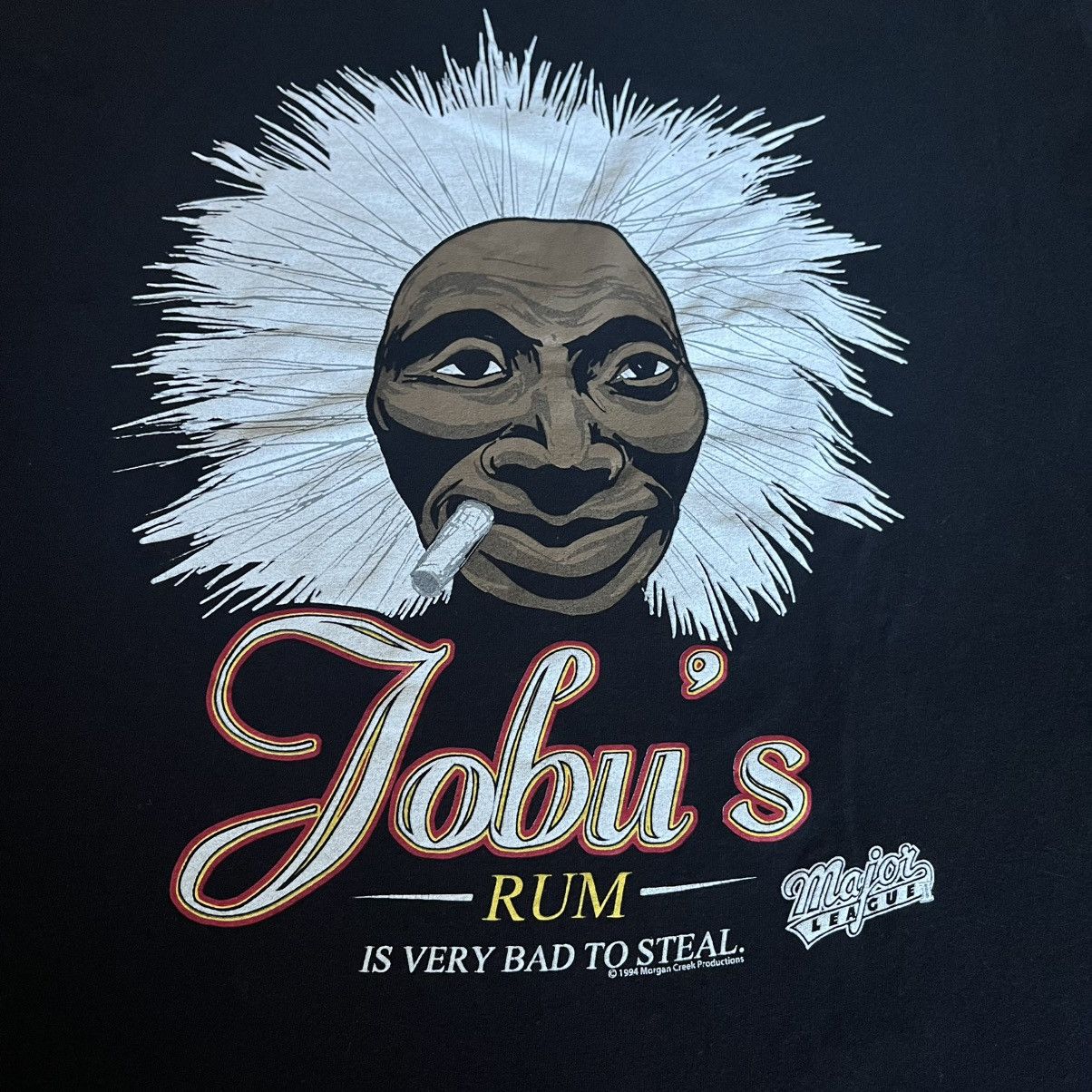 Vintage Vintage Style Major League Jobu’s Rum Baseball Movie T Shirt Size US XL / EU 56 / 4 - 3 Thumbnail