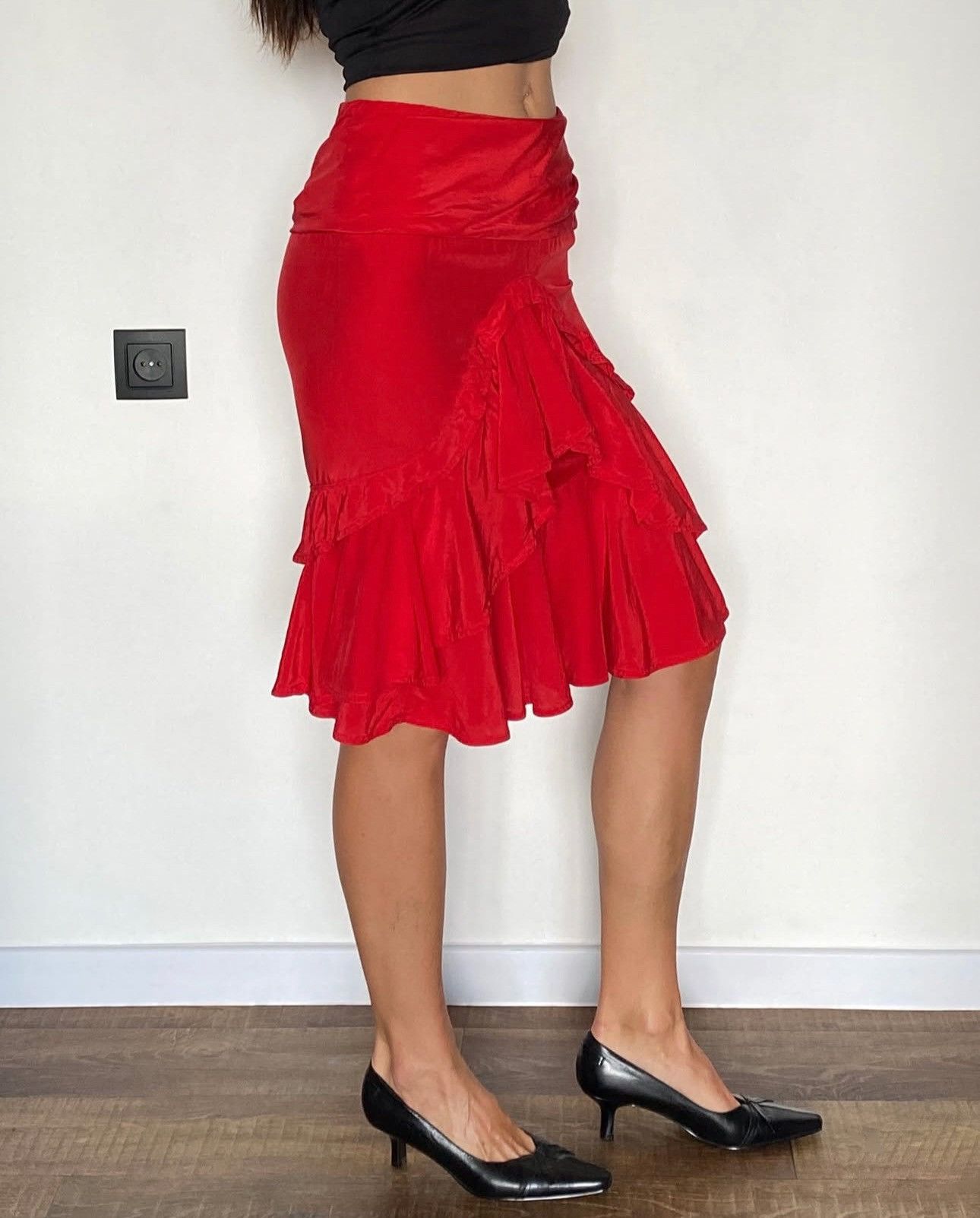 Yves Saint Laurent Yves Saint Laurent silk skirt Size 25" / US 0 / IT 36 - 4 Thumbnail