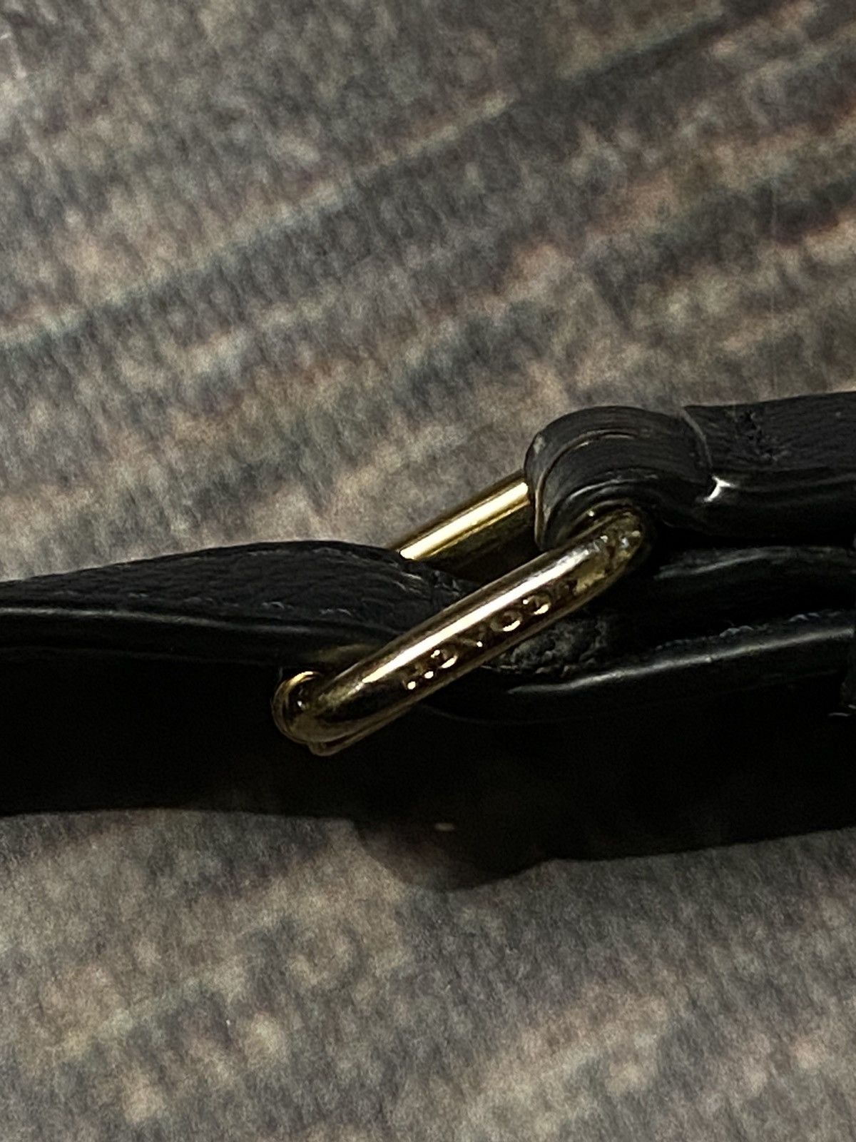 Coach ⚡️COACH LEATHER BAG METAL LOGO Size ONE SIZE - 14 Thumbnail