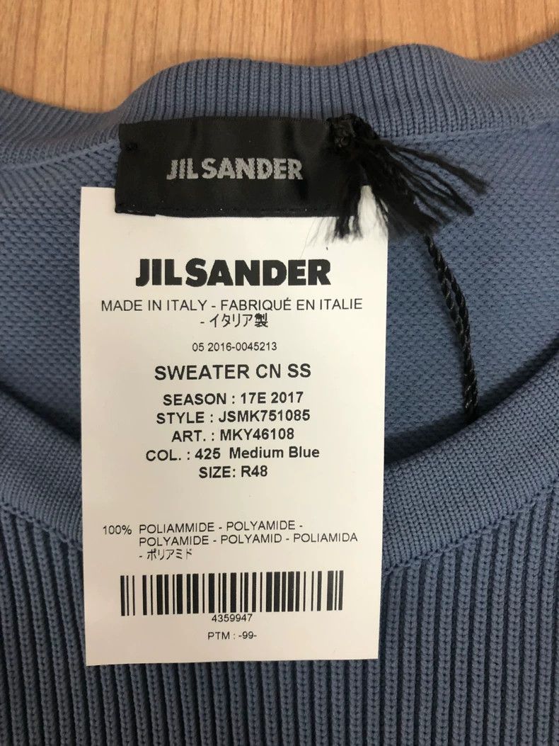 Jil Sander Jil Sander Special color knitted three-quarter sleeve Size L / US 10 / IT 46 - 3 Thumbnail