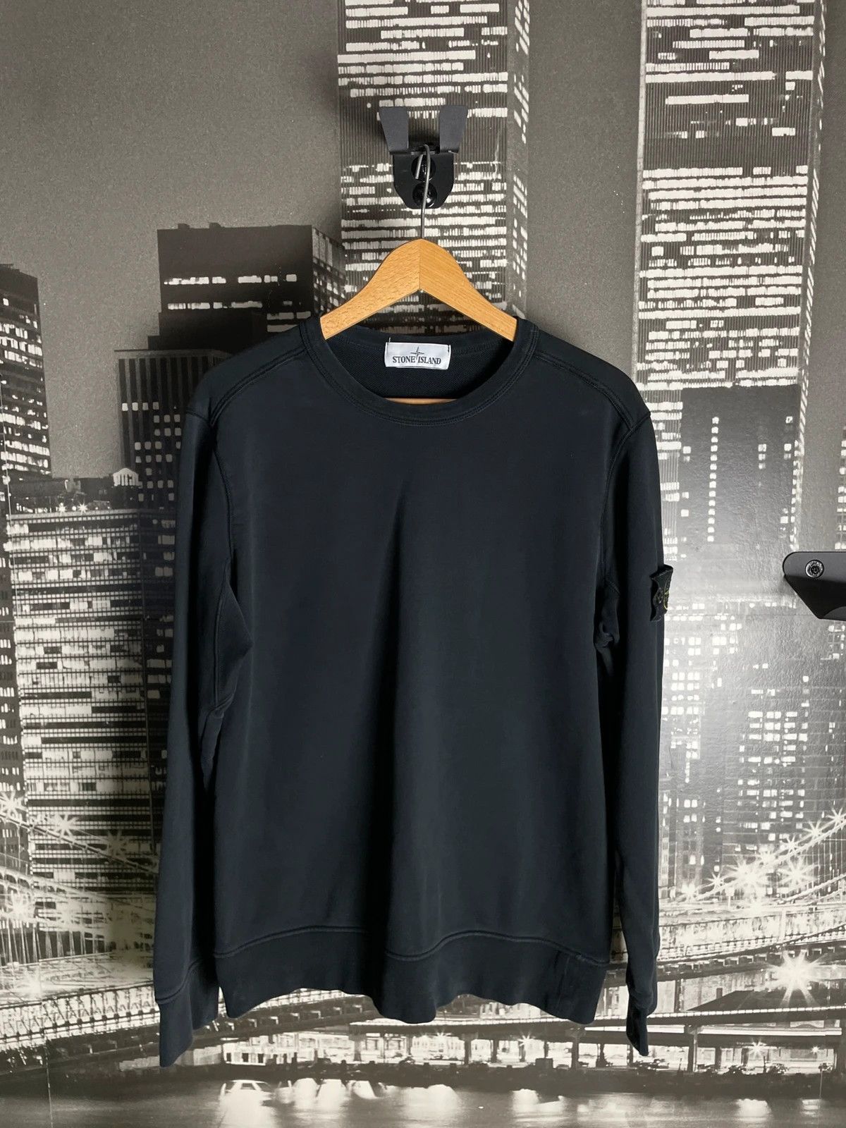 Stone Island Crewneck Stone Island Black Size US M / EU 48-50 / 2 - 1 Thumbnail