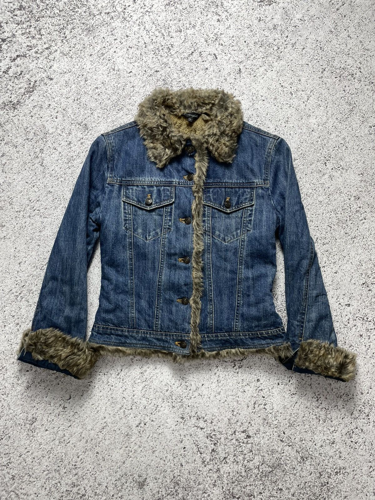 If Six Was Nine 2000s Ramonpole - Japanese archive vkei fur gyaruo jacket Size S / US 4 / IT 40 - 1 Thumbnail