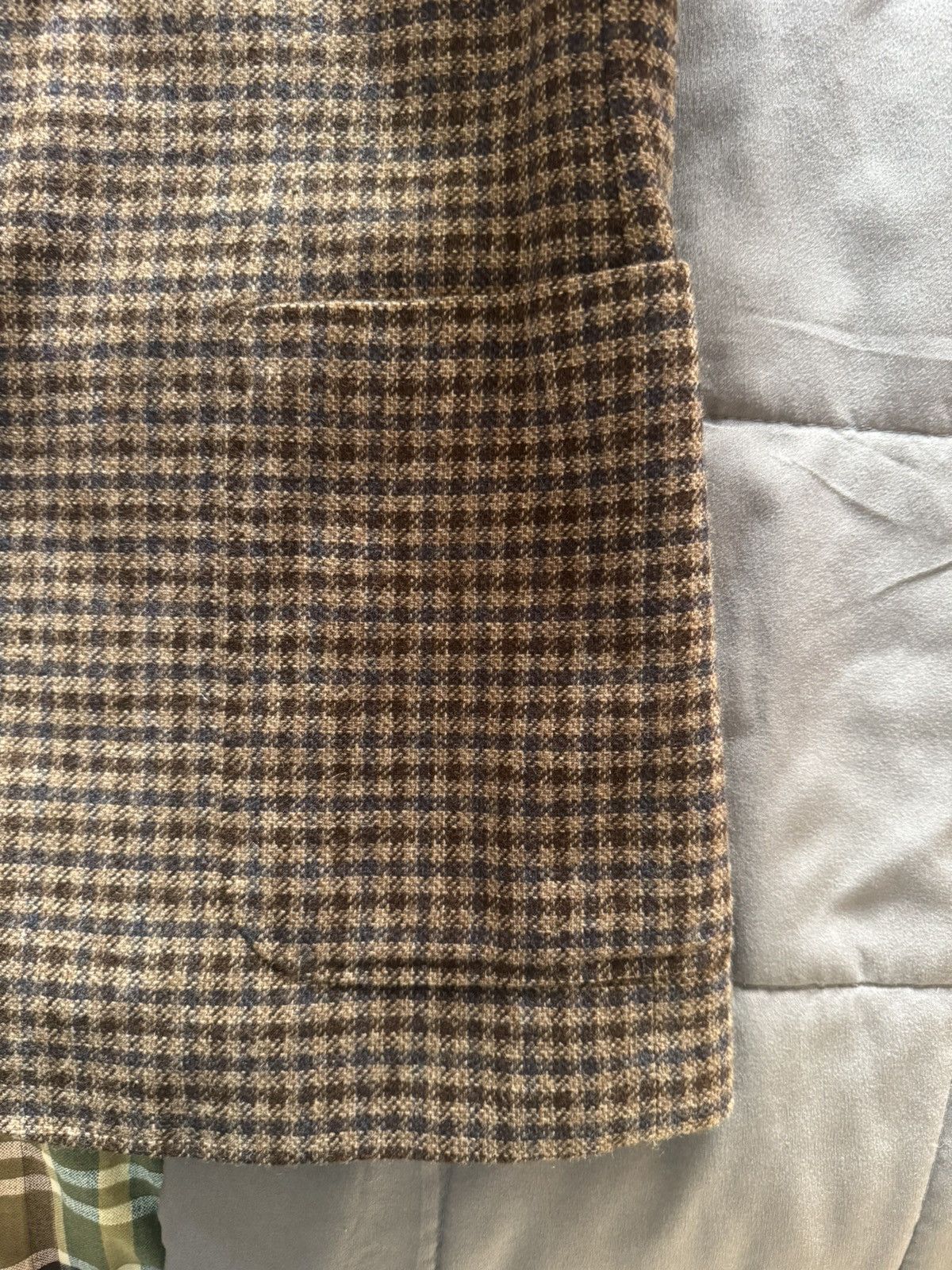 Canali Canali Brown Checkered blazer Size 44R - 8 Thumbnail