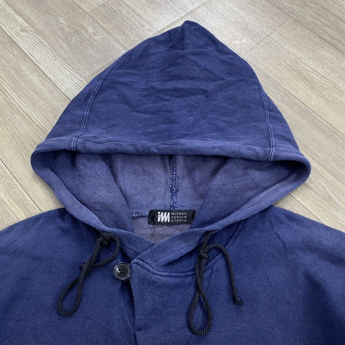 Issey Miyake 1990s Issey Miyake Im Product Studio Striped Hoodie Designer Size US M / EU 48-50 / 2 - 4 Thumbnail