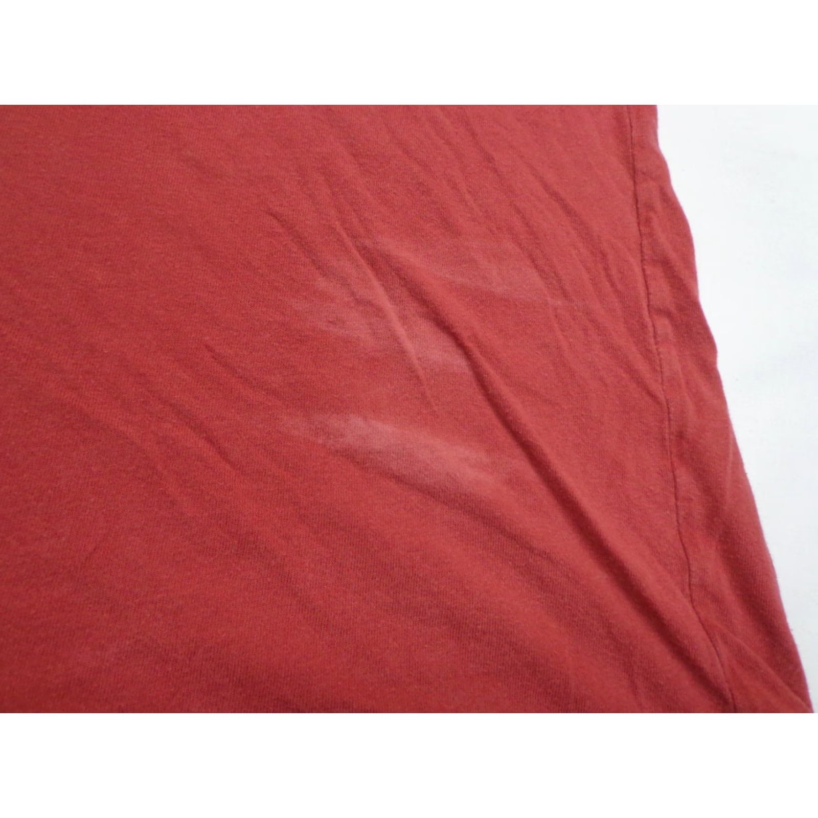 Eddie Bauer Eddie Bauer T-Shirt Eddie Bauer Long Cold Adventure With Big Warm Fire Red XL Men Crew Neck Short Sleeve Logo Solid Cotton Regular Size XL Size US XL / EU 56 / 4 - 2 Thumbnail