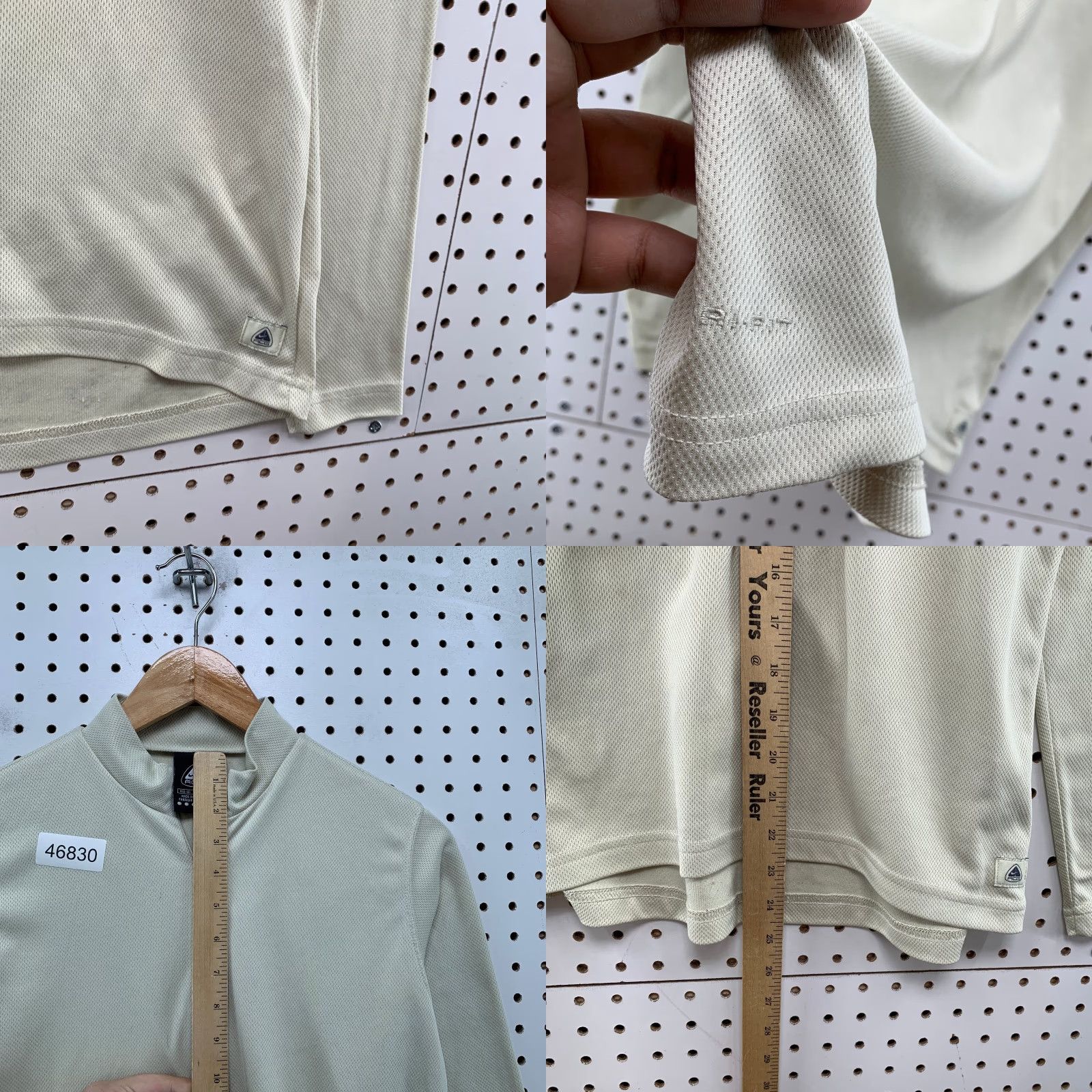 Nike VINTAGE Nike ACG Pullover Women Medium Mock Neck 1/4 Zip Beige Performance Size M / US 6-8 / IT 42-44 - 8 Thumbnail