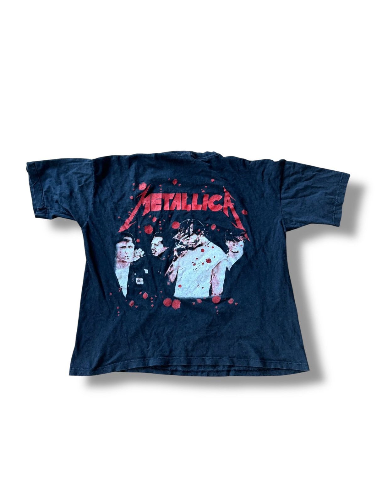 Metallica *RARE* VINTAGE METALLICA KAIJU « GODZILLA » BAND TEE 90s 00s Size US XL / EU 56 / 4 - 6 Thumbnail