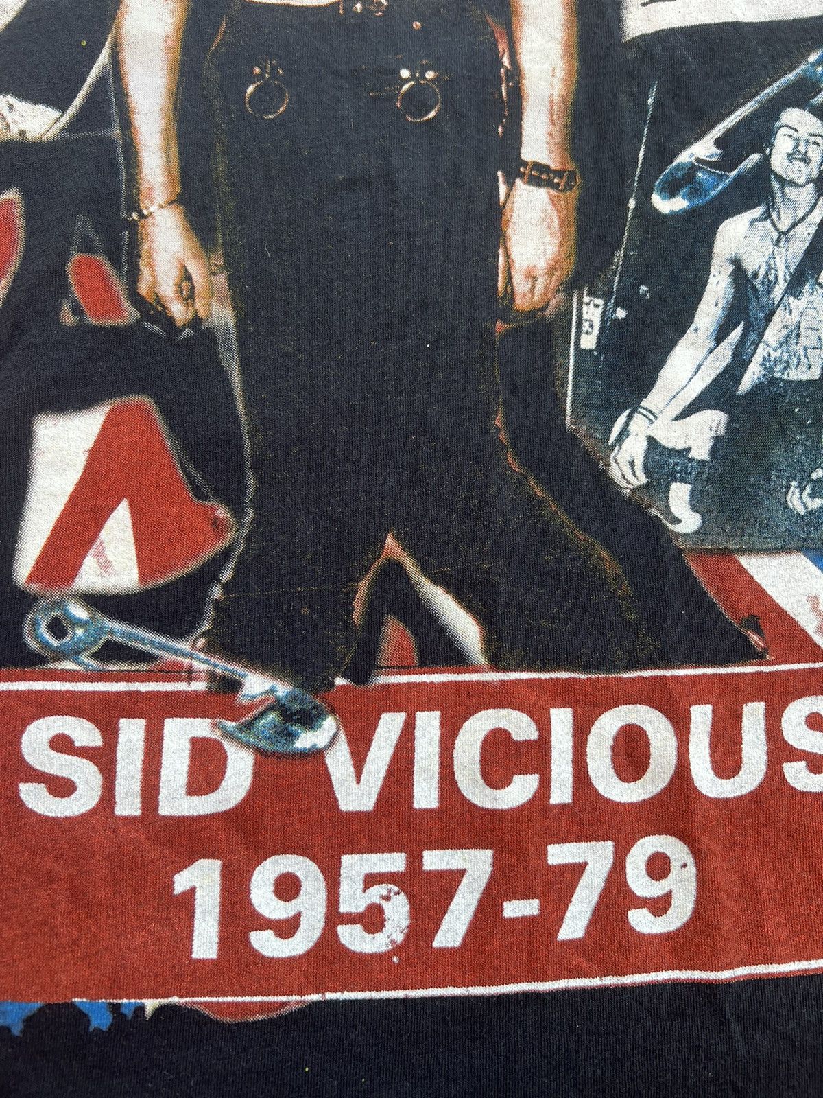 Band Tees × Vintage Rare Vintage T-Shirt Sex Pistols Sid Vicious 1957-1979 Shirt Size US XL / EU 56 / 4 - 7 Thumbnail