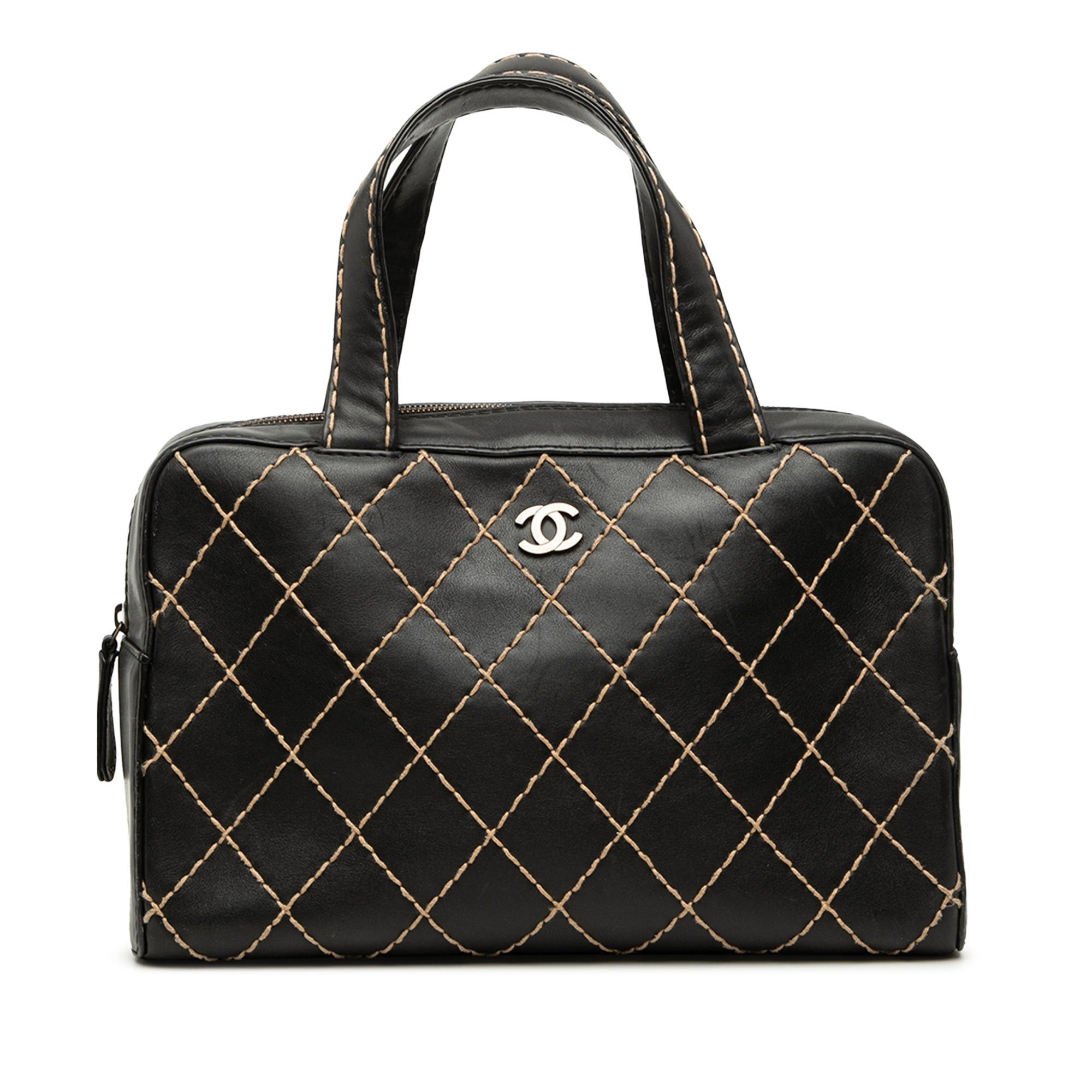 Chanel CC Lambskin Wild Stitch Handbag Size ONE SIZE - 1 Thumbnail
