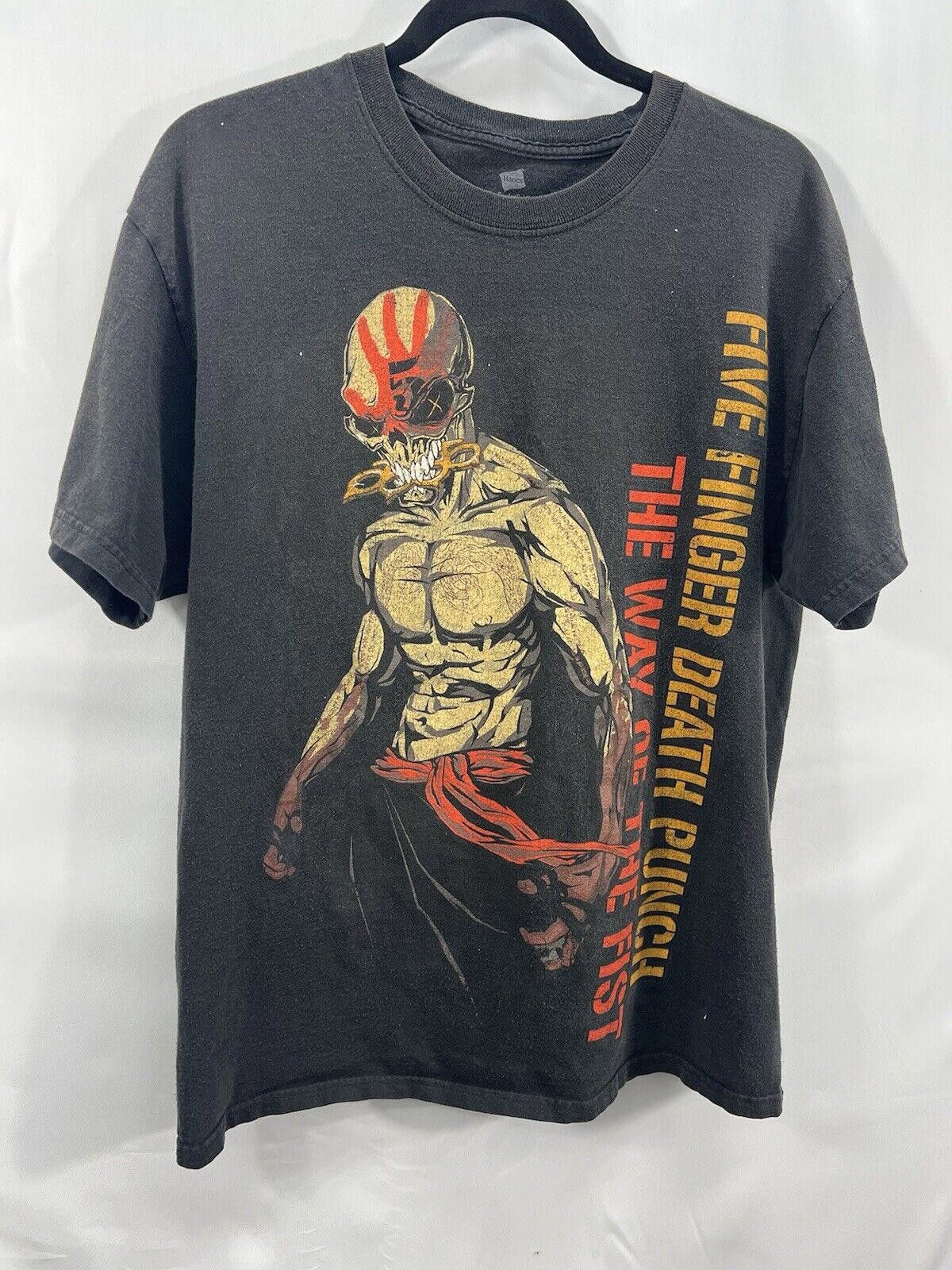 Hanes FIVE FINGER DEATH PUNCH THE WAY OF THE FIST (LARGE) Size US L / EU 52-54 / 3 - 1 Thumbnail
