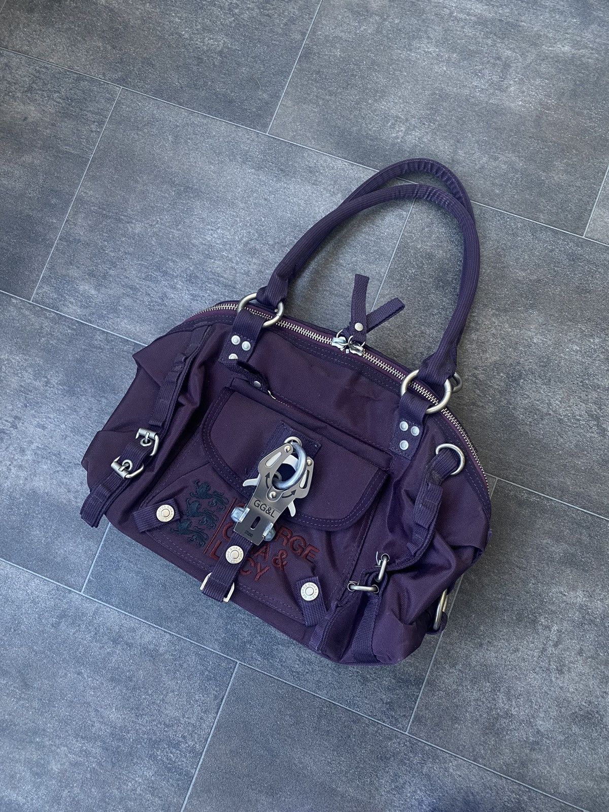 image of Avant Garde x Bag Purple Ggl Bag Vintage, Women's