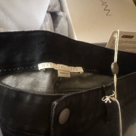 Stella McCartney The Skinny Boyfriend embroidered mid rise slim leg jeans Size 31" - 7 Thumbnail