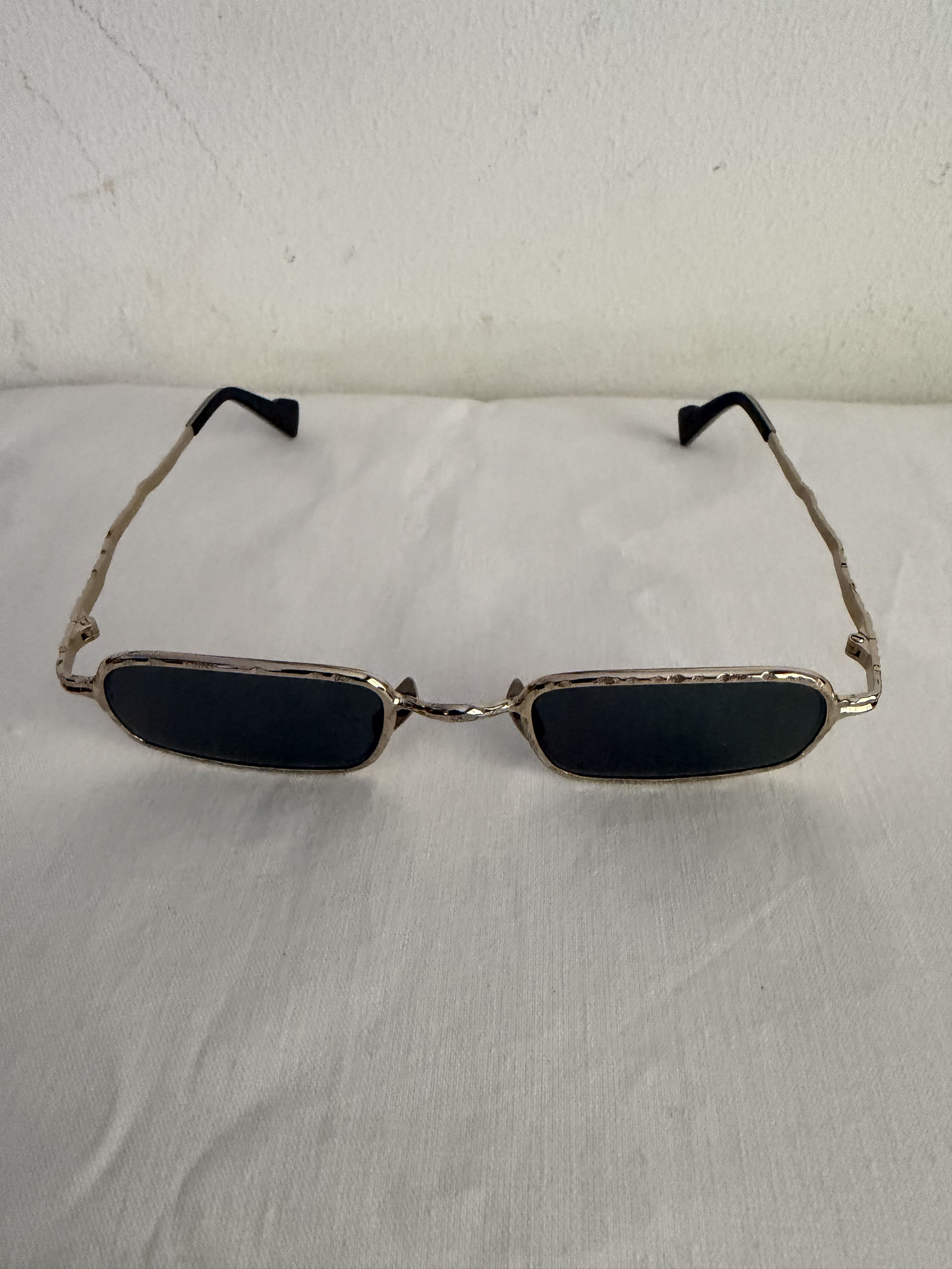 Kuboraum Kuboraum Mask Z18 Hand-Hammered Sunglasses Size ONE SIZE - 4 Thumbnail