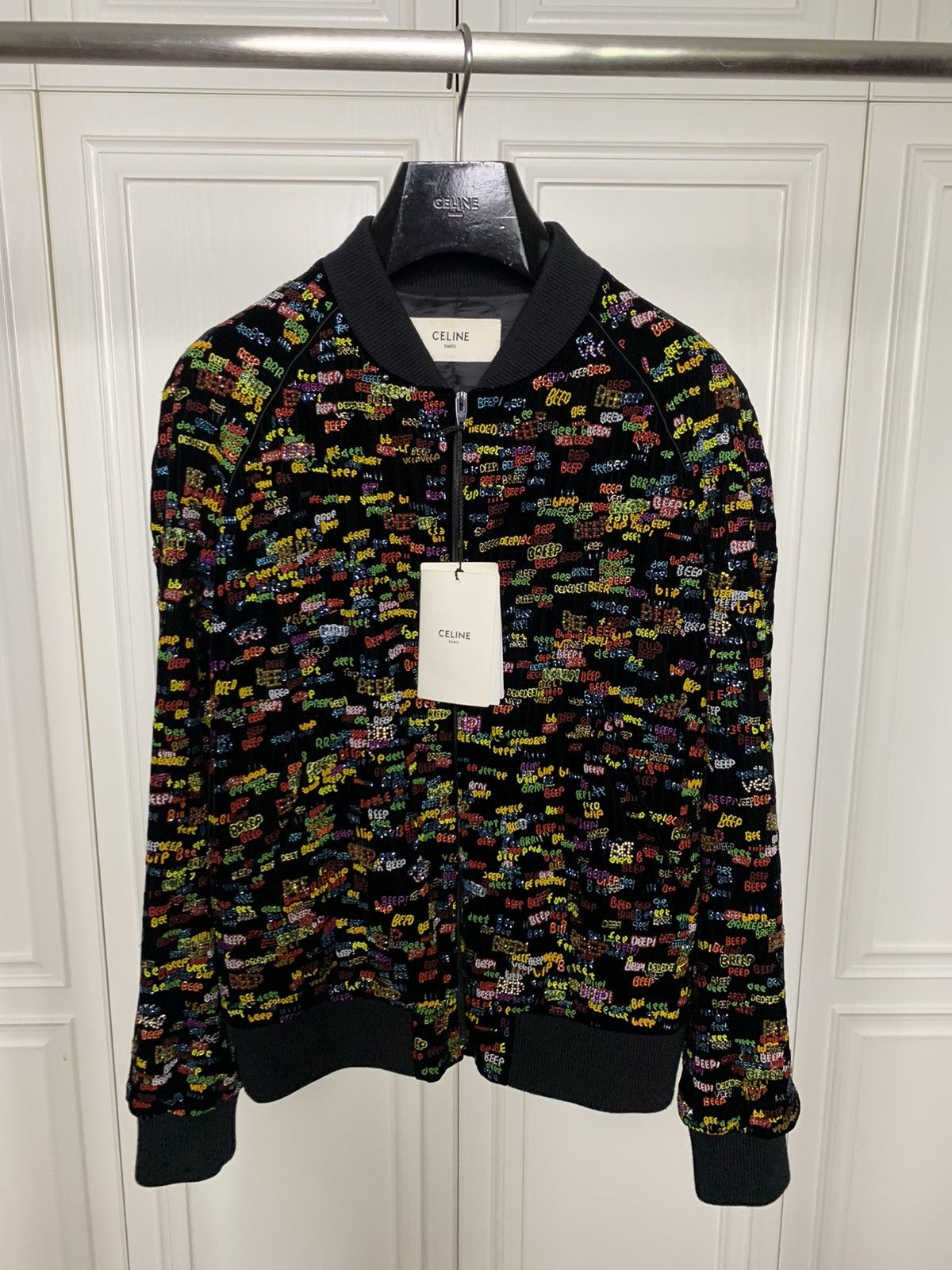 Celine Celine 2019SS Beep Embroidered teddy Size US M / EU 48-50 / 2 - 1 Thumbnail
