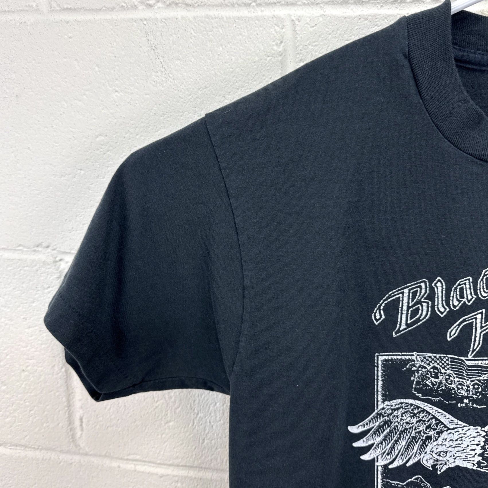 Vintage VINTAGE Sturgis 50th Anniversary Black Hills Rally T Shirt L Men Black Eagle Rushmore 1990s Screen Stars Graphic Tee Size US L / EU 52-54 / 3 - 5 Thumbnail