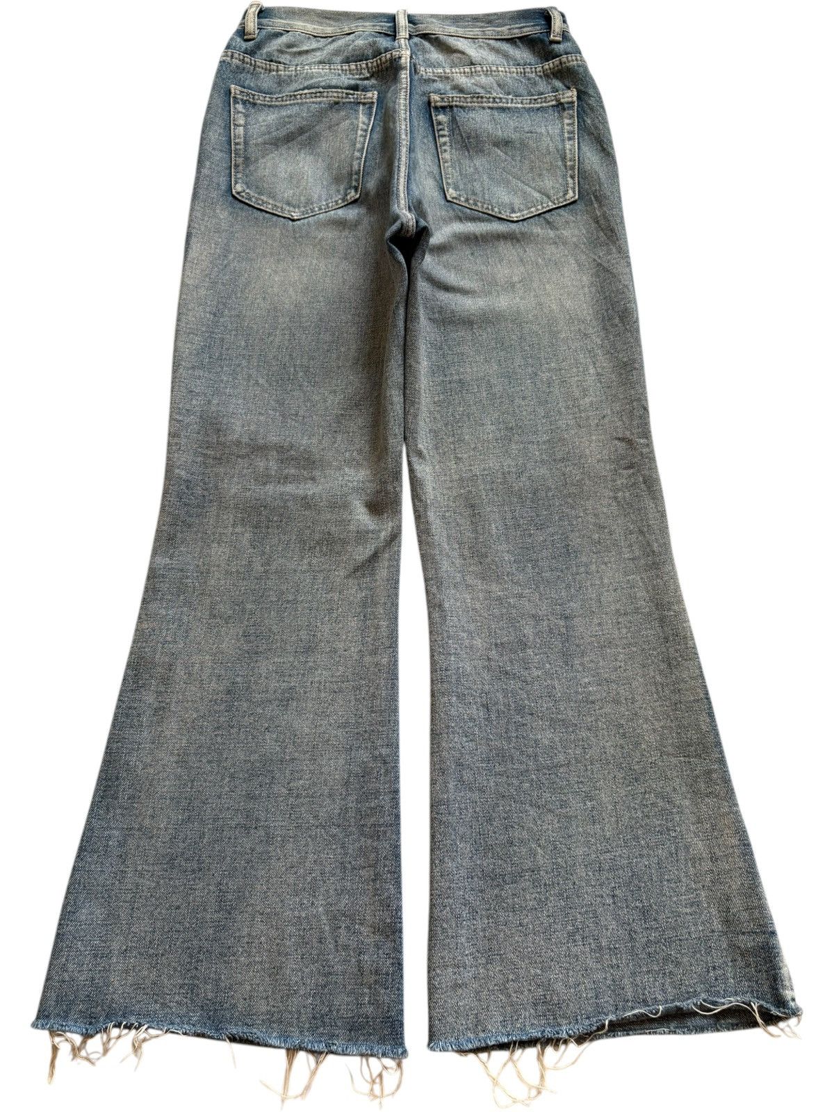Japanese Brand Vintage Japanese Brand Mud Wash Ripped Flare Jeans Size US 27 - 2 Thumbnail