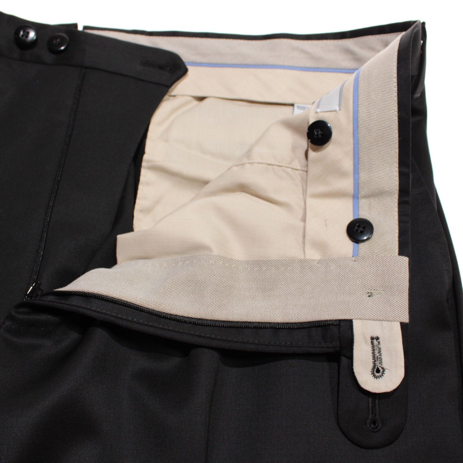 Other Valentini New with tags Dress Pants Size 38 US In Black Size US 38 / EU 54 - 3 Thumbnail