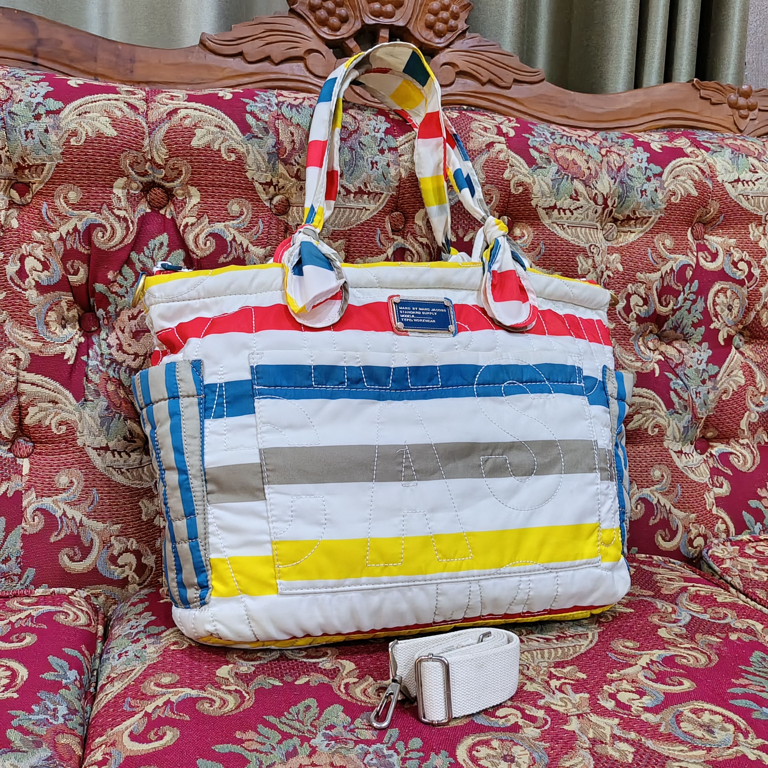 Marc by Marc Jacobs Marc By Marc Jacobs Multicolor Quilted Tote Bag Size ONE SIZE - 1 Thumbnail