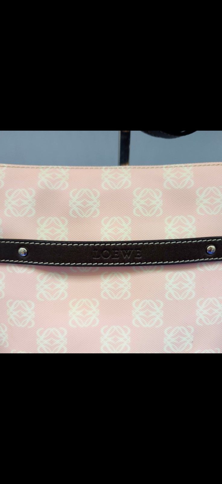 Loewe Loewe Anagrammed PVC Crossbody Bag ): Size ONE SIZE - 11 Thumbnail