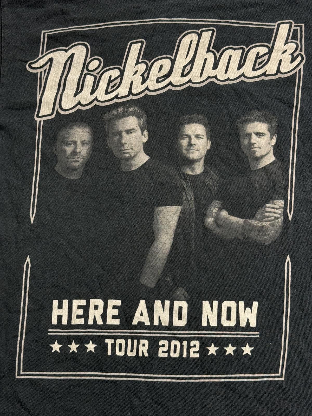 Gildan Nickelback Band Photo T-shirt - Album Here and Now Tour 2012 Size US S / EU 44-46 / 1 - 4 Thumbnail