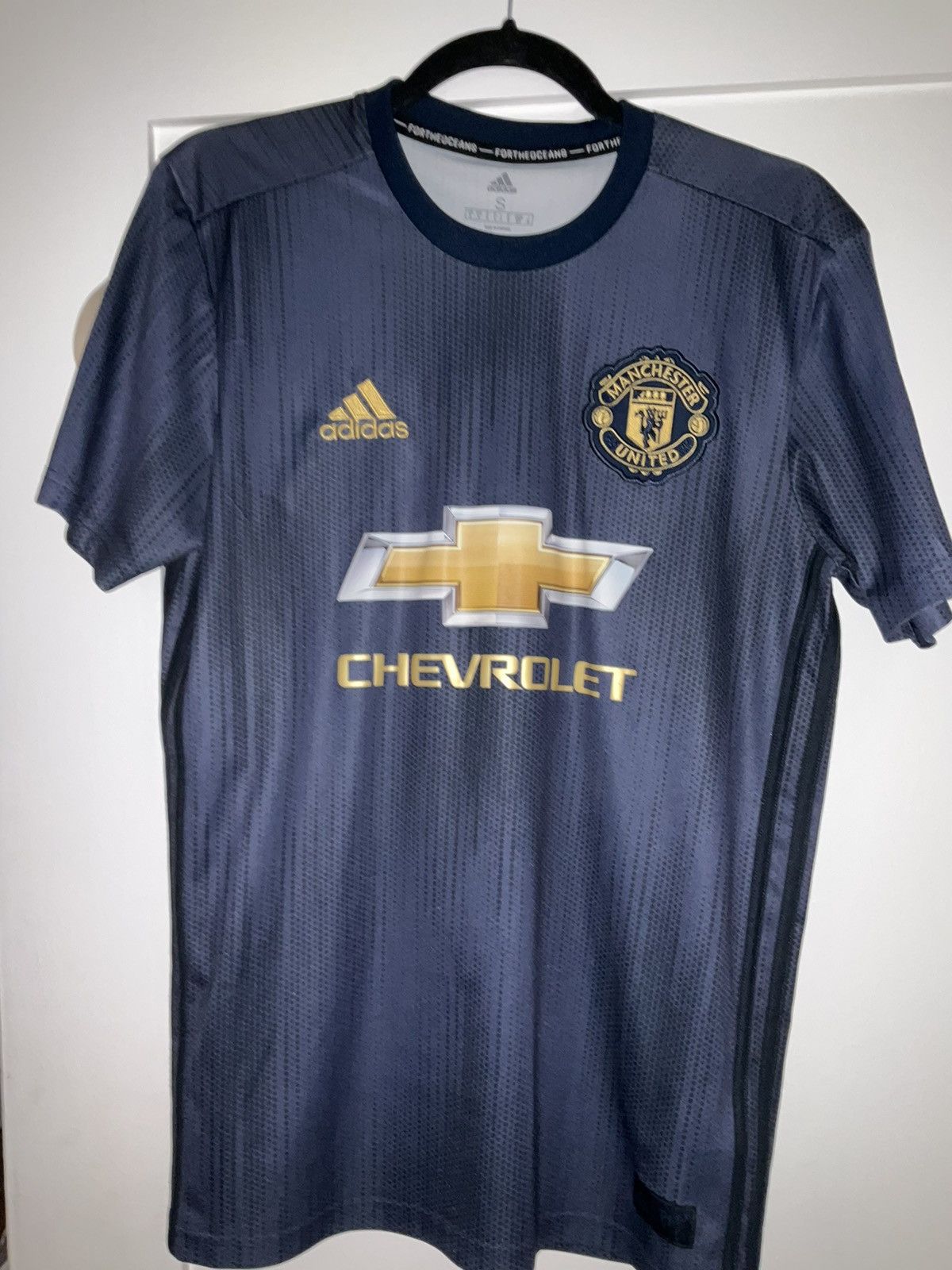 Adidas Adidas x Manchester United x Pogba Soccer Jersey Size US S / EU 44-46 / 1 - 1 Thumbnail