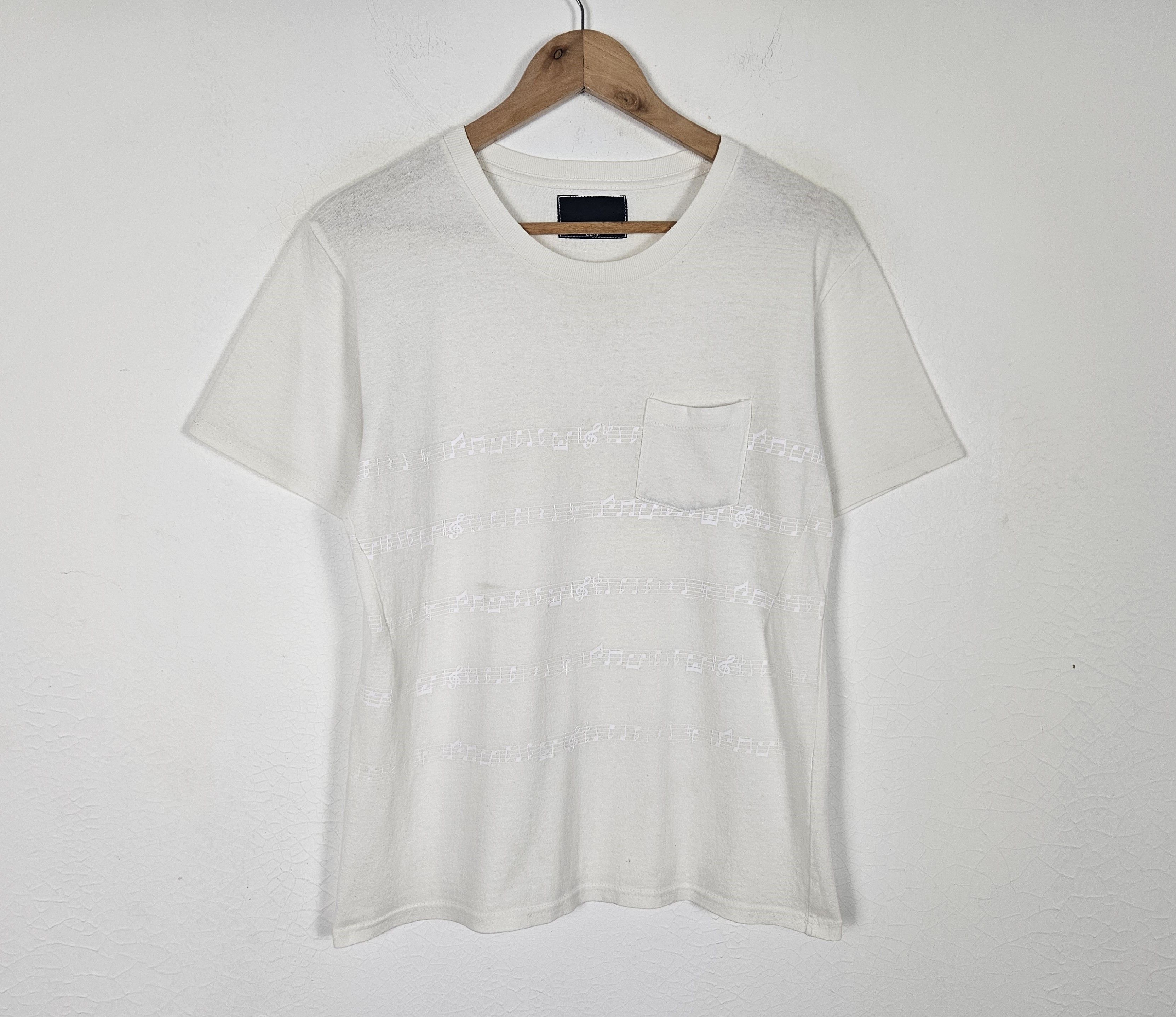Number (N)ine Number Nine Musical Notes pocket shirt Size US S / EU 44-46 / 1 - 2 Thumbnail